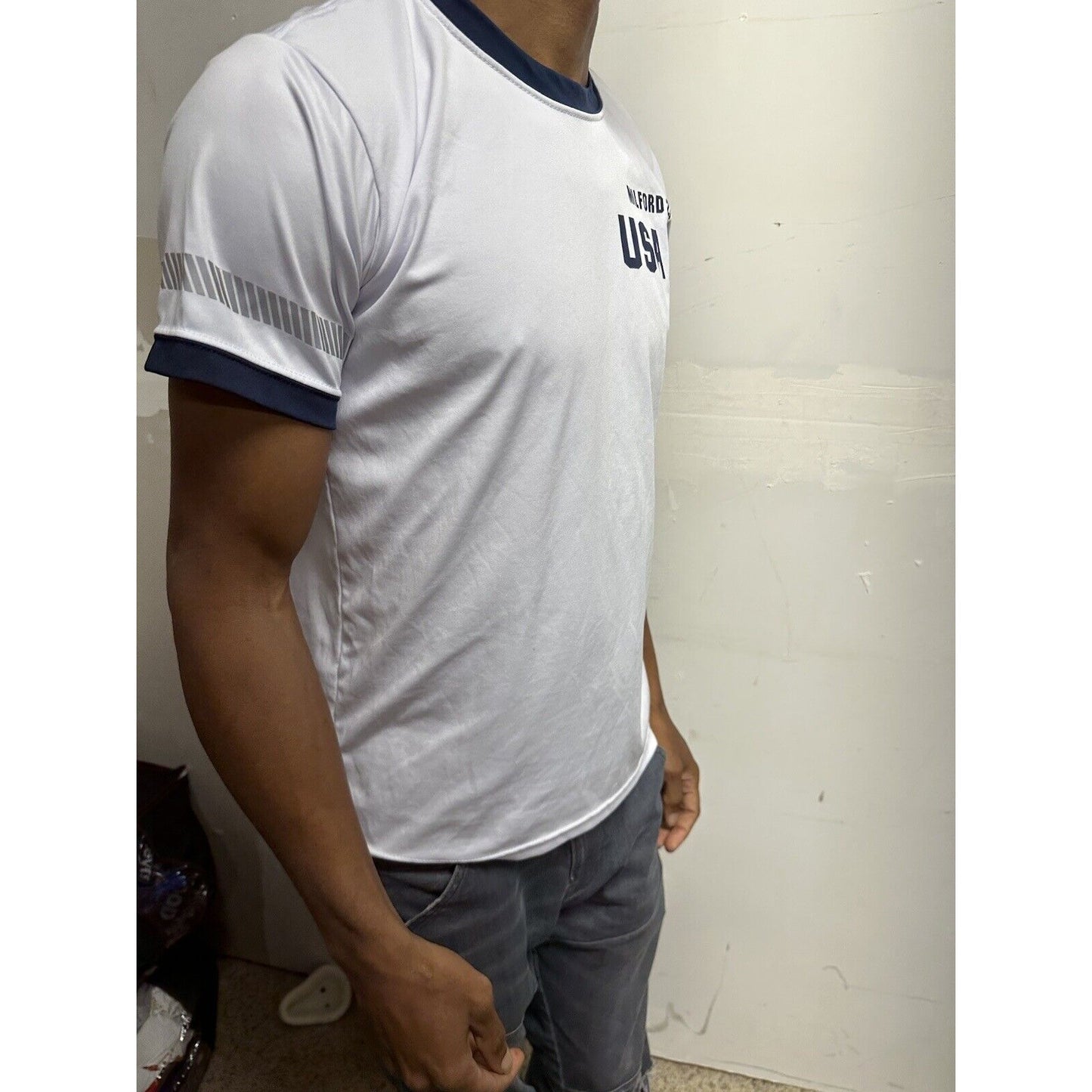 Men’s USAFA Pt Cadet Uniform Shirt Size Small Physical Fitness