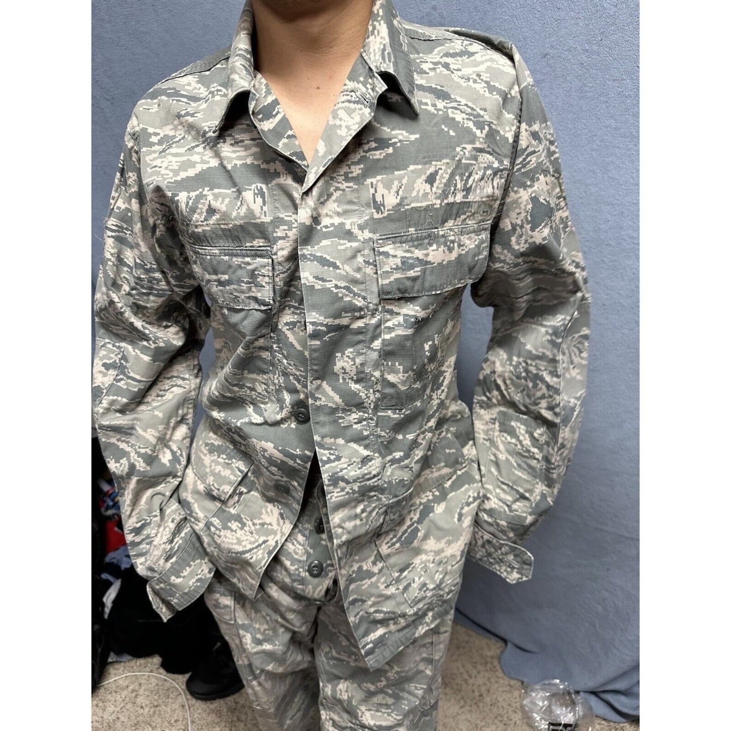 Men’s 40L Abu Airman Battle Uniform Top Blouse Civil Air Patrol USAF
