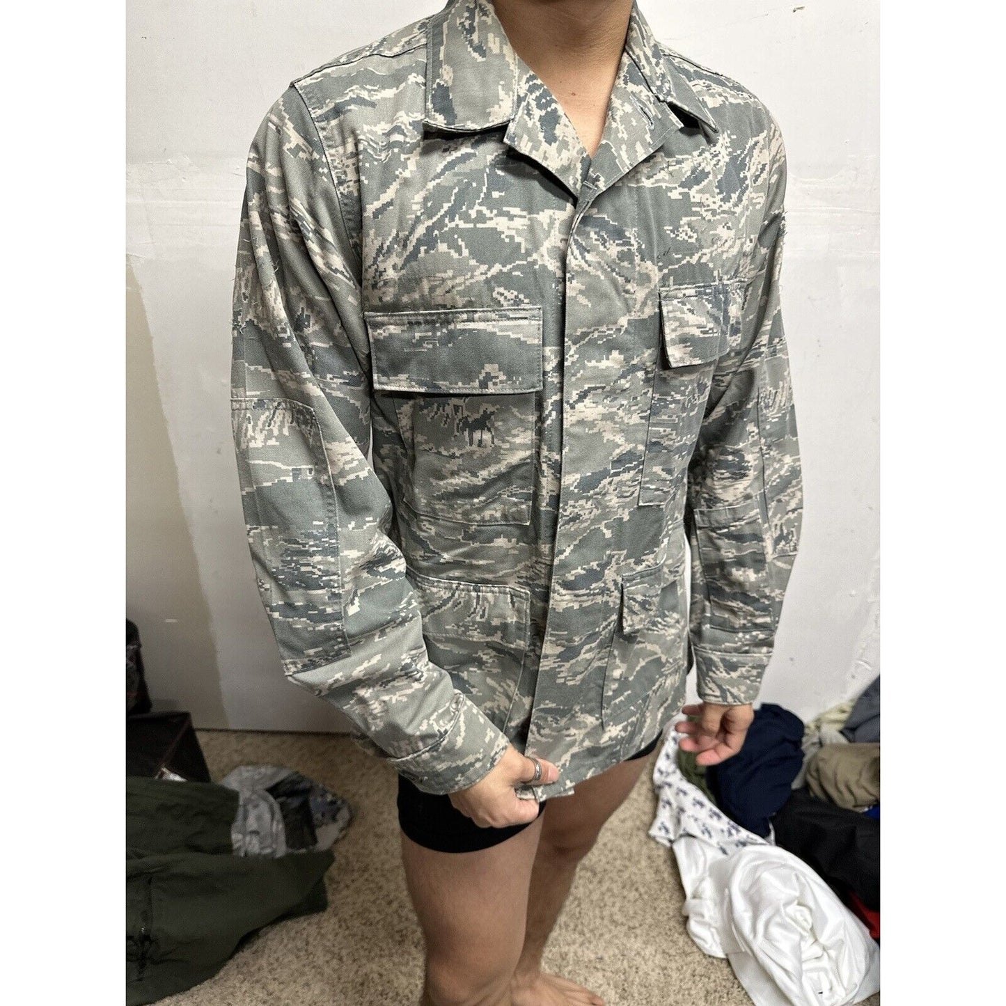 Men’s 36S Airman Battle Uniform Abu USAF Civil Air Patrol Top Blouse