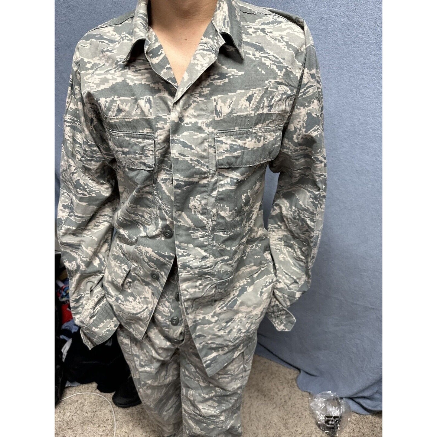 Men’s 40L Abu Airman Battle Uniform Top Blouse Civil Air Patrol USAF