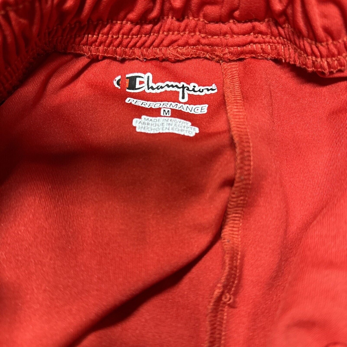 Men’s Red Champion Performance Shorts With Pockets No String