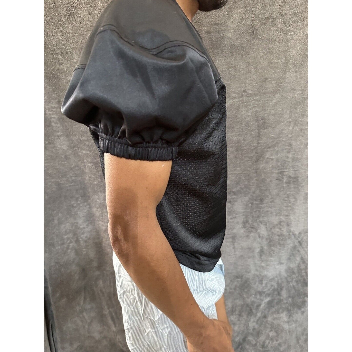 Men’s Black Football Jersey Champro Medium