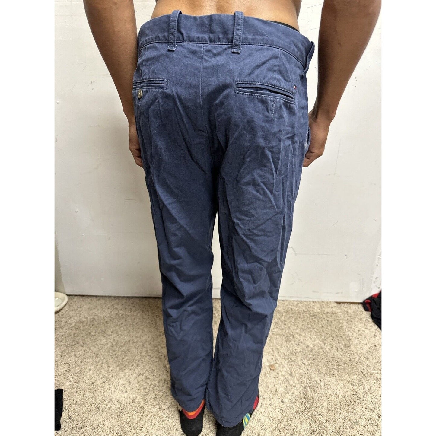 Men’s Blue Tommy Hilfiger 32 X 30 Dress Pants Slacks