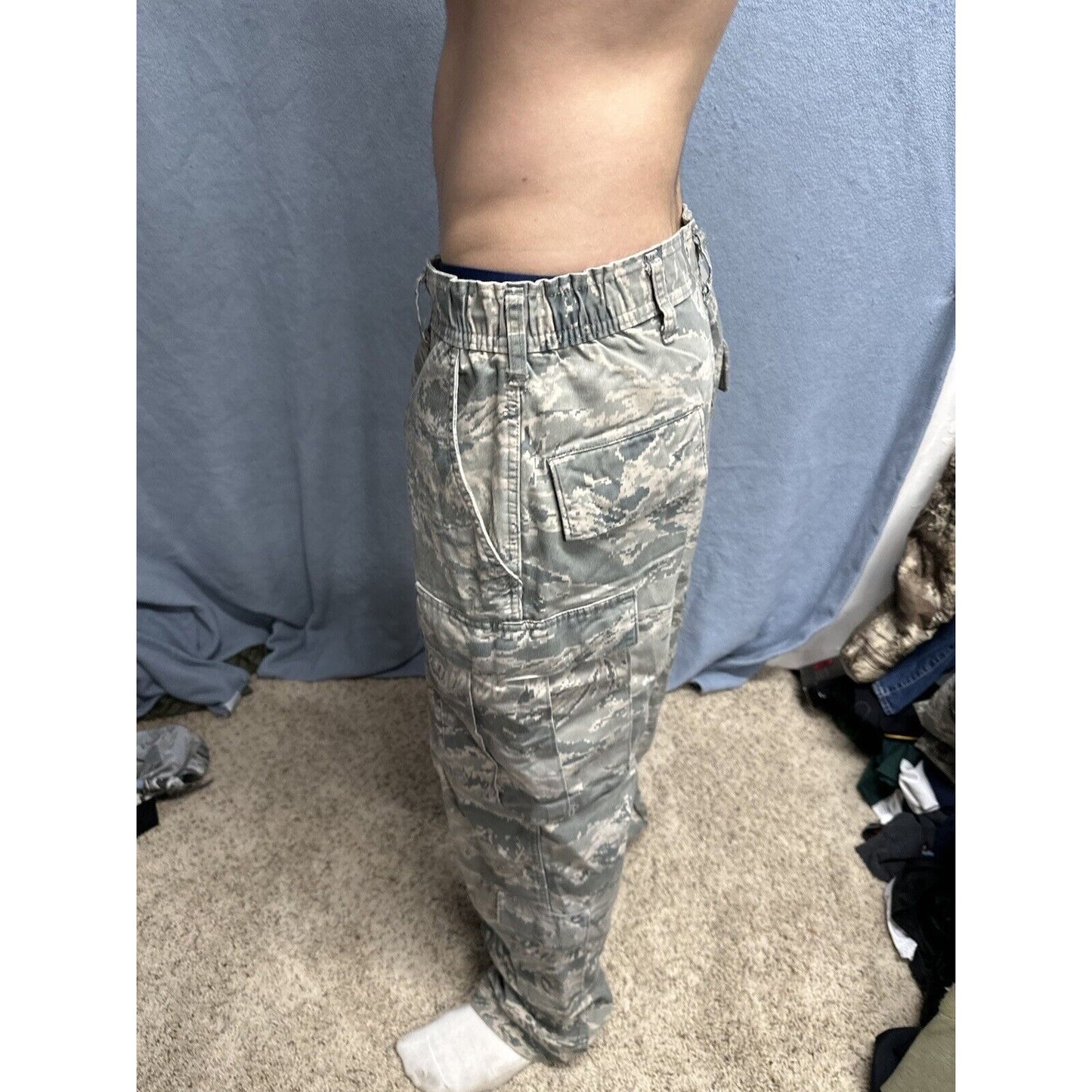Men’s Airman Battle Uniform Abu USAF Air Force Pants Civil Air Patrol 34S