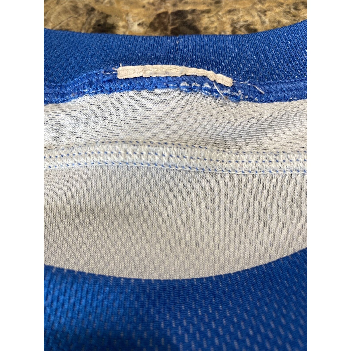NIKE DRI-FIT Men’s Large Blue Athletic Gym Training Polyester Shirt (no Tags)