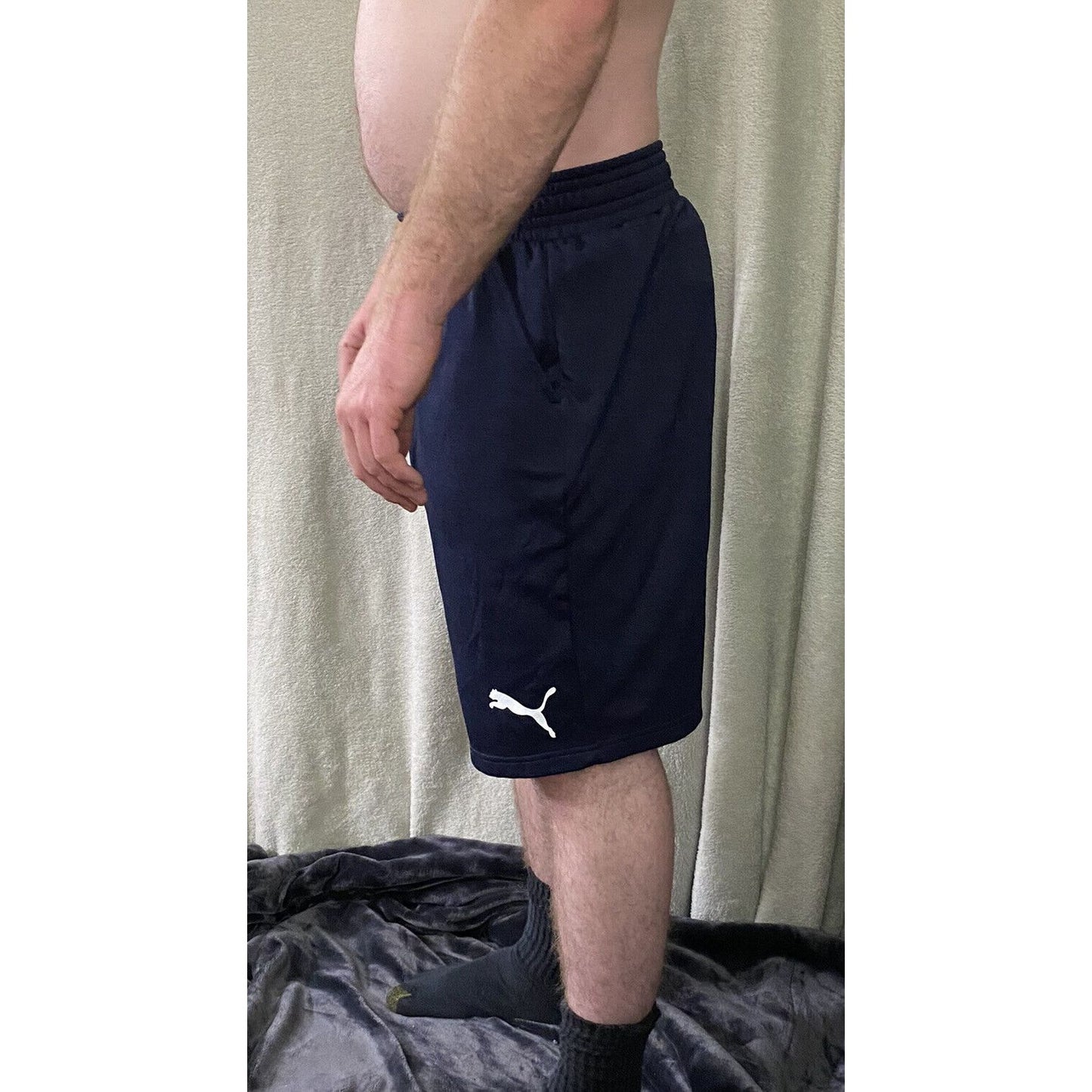 PUMA Navy Blue Men’s Large Athletic / Gym Shorts