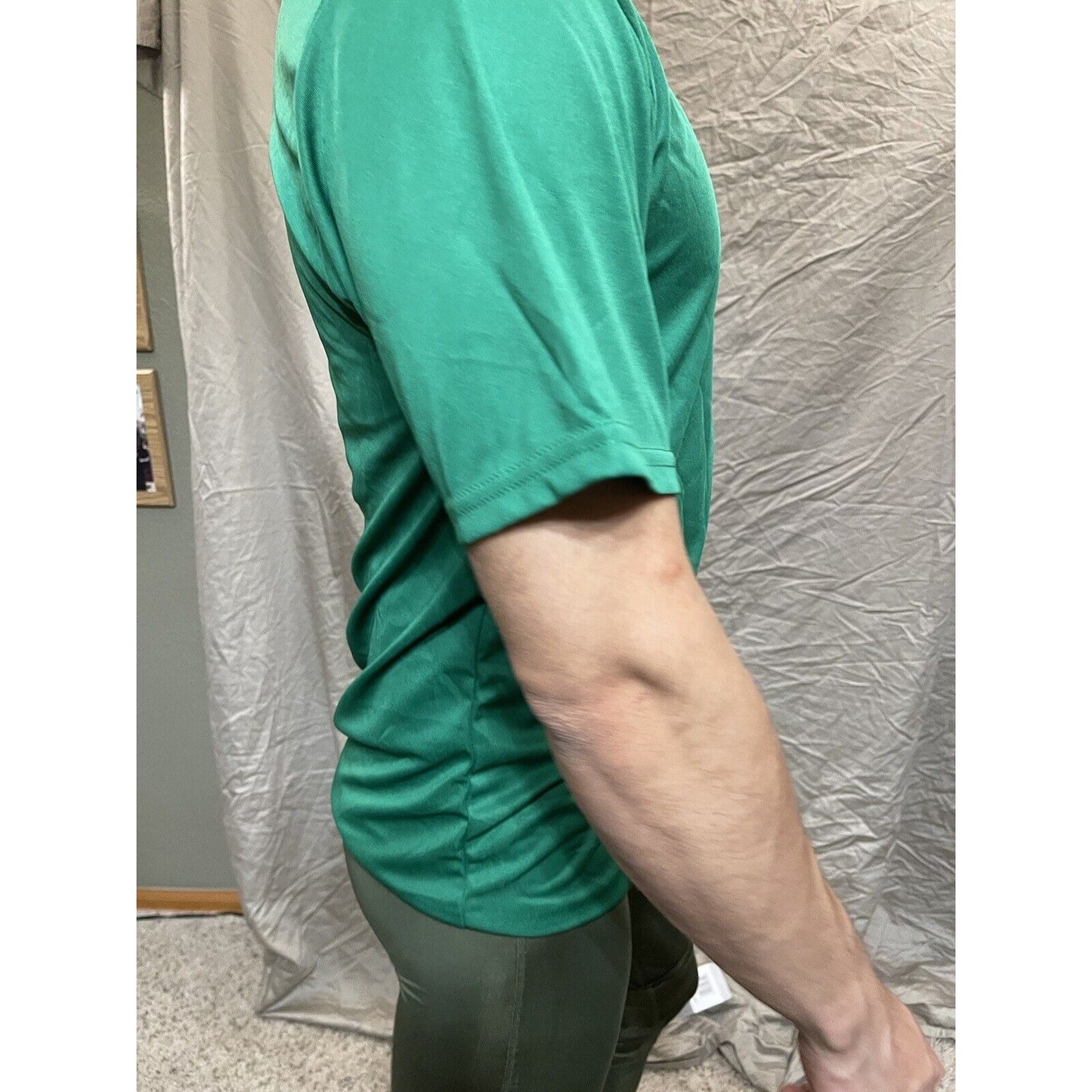 Men's Augusta Sportswear Moisture Management Athletic shirt Green adult Medium