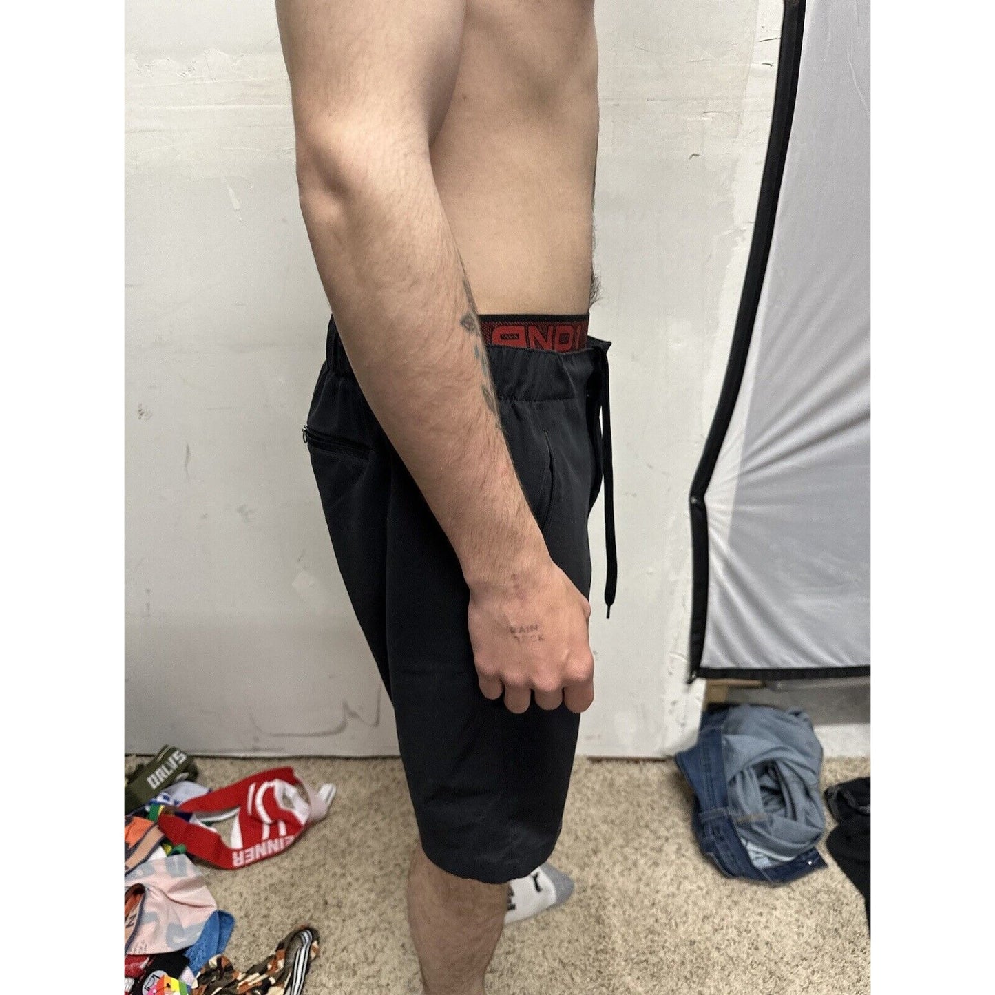 Men’s Black Five Four Size 36 Shorts