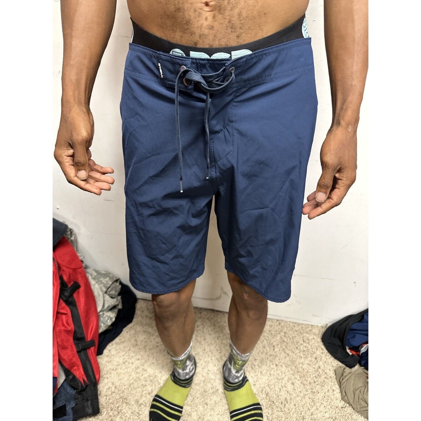 Men’s Blue O’Neil Sibenik Water Polo Camp Size 30 Shorts Trunks Bathing Suit