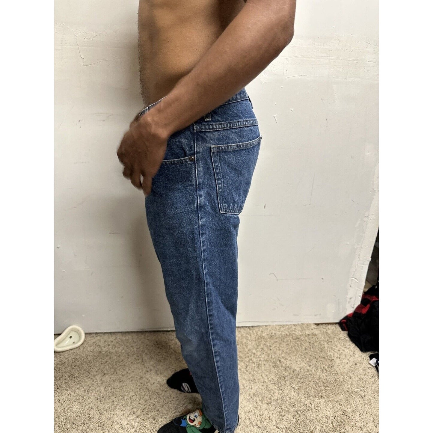 Men’s L.L. Bean 33 X 29 Blue Jeans Classic Fit