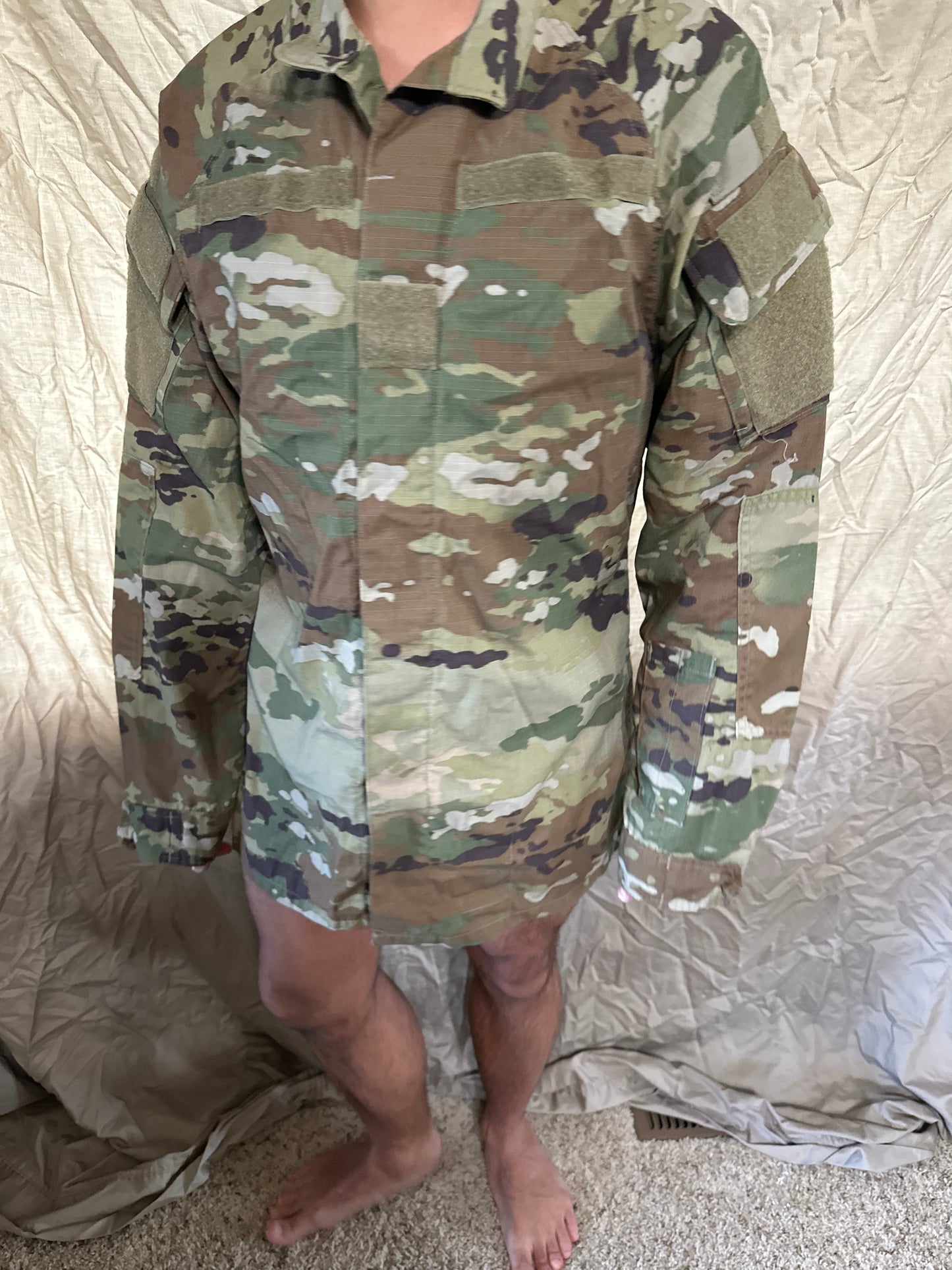 Men’s ocp small long army Air Force space force improved hot weather combat uniform top