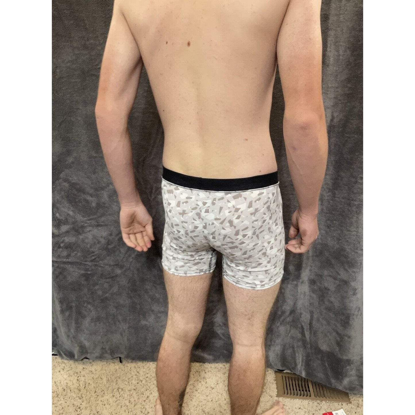 boy's youth XL Light Gray Camo hanes boxer brief