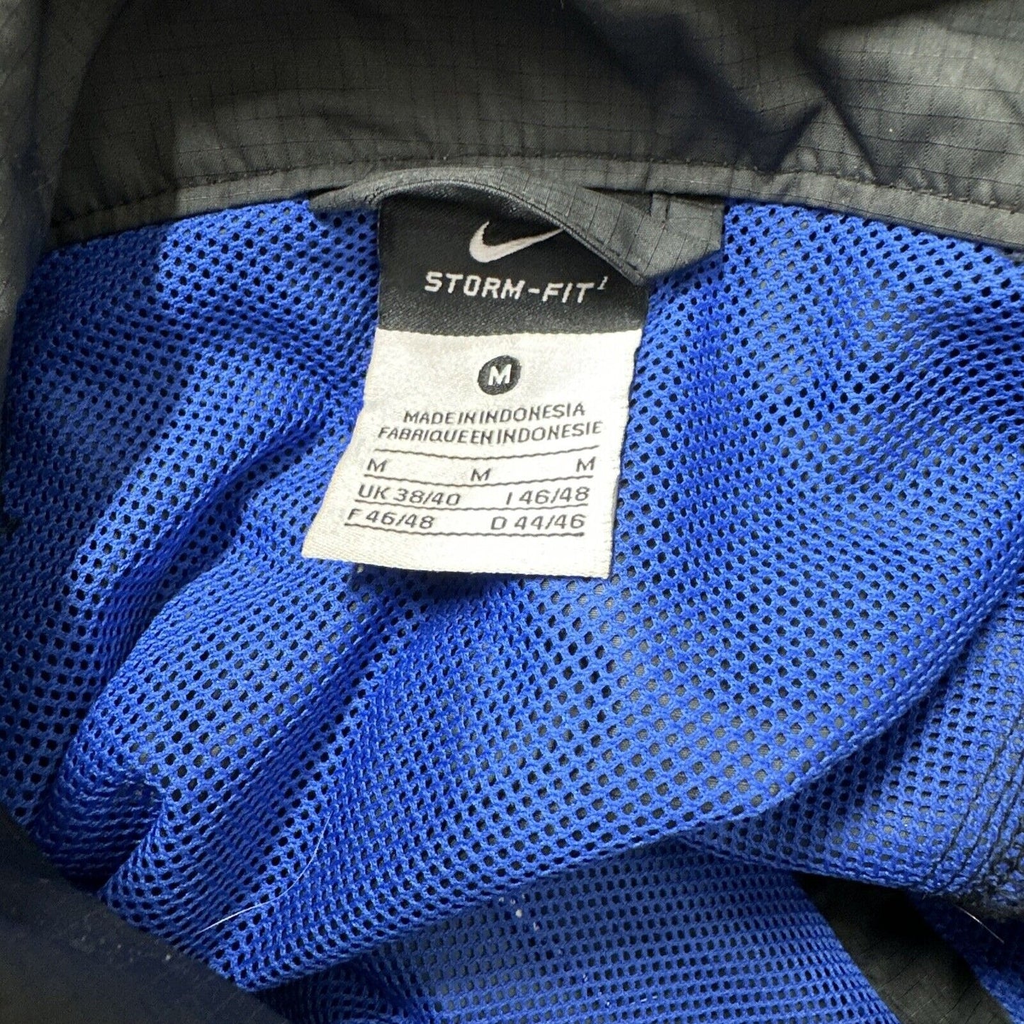 Men’s Nike Storm Fit Medium Blue USAFA Air Force Falcons Rain Jacket