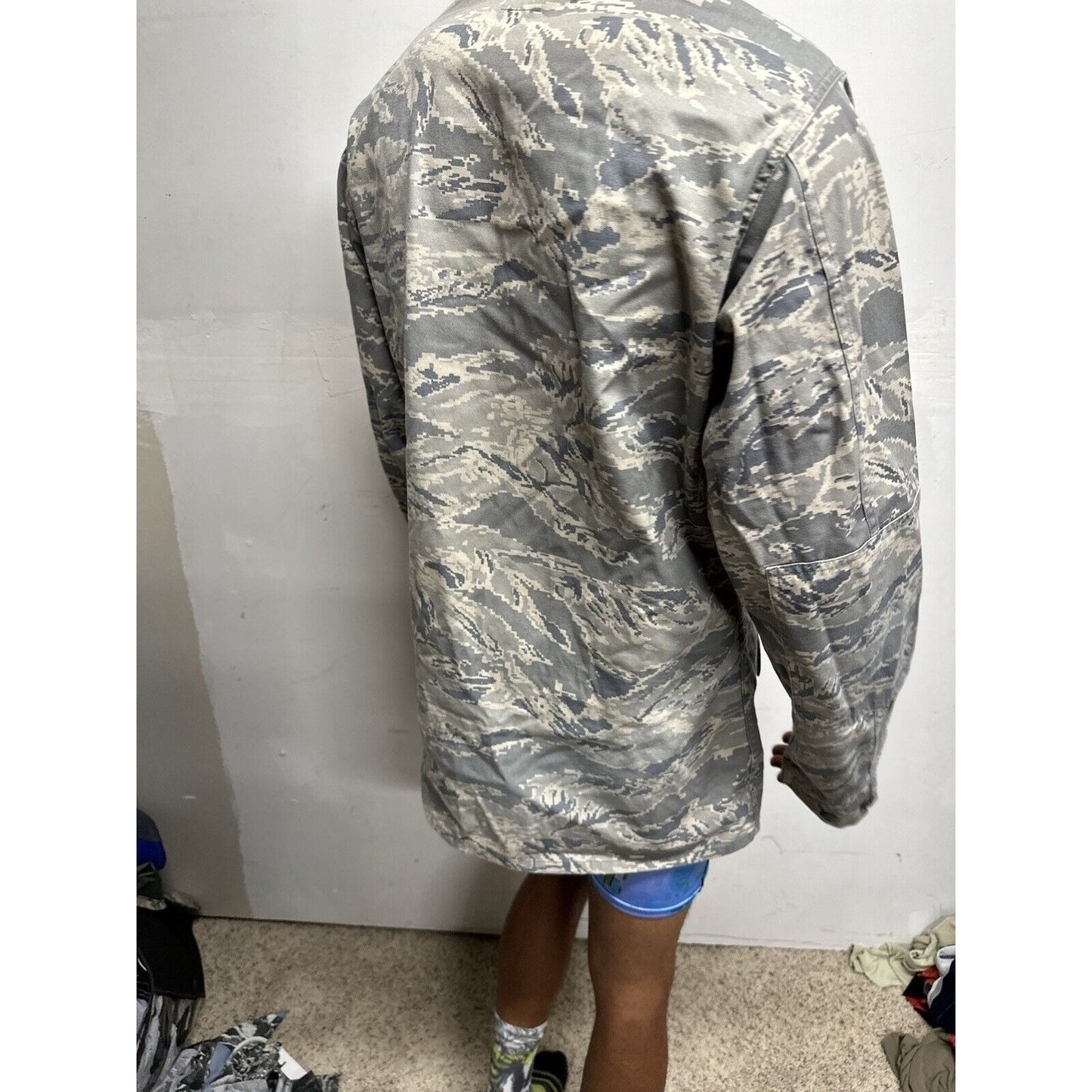 Men’s Civil Air Patrol USAF Abu Airman Battle Uniform Top Blouse Jacket 40XL