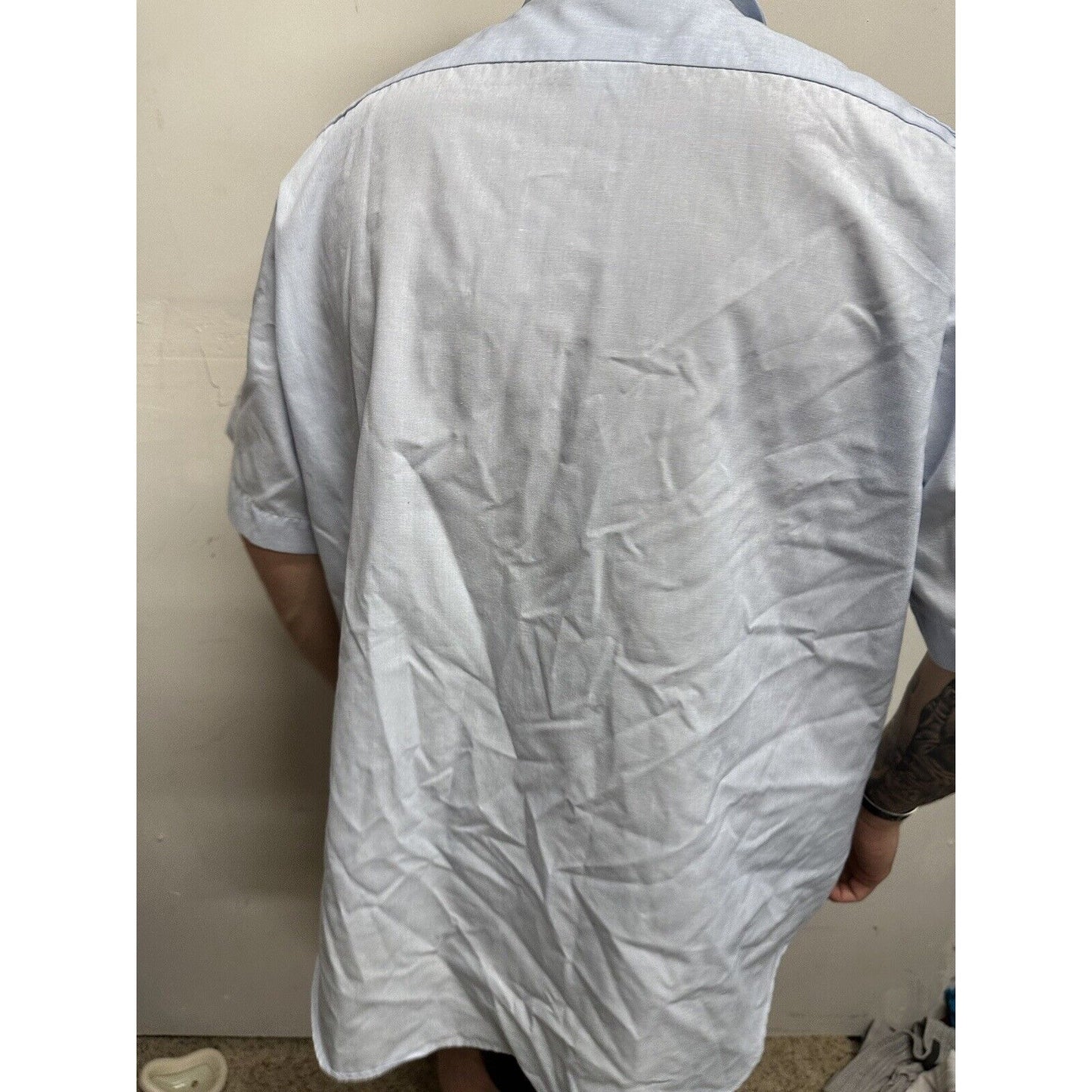 Men’s Defense Logistics Agency Short Sleeve Blues Uniform Shirt 17