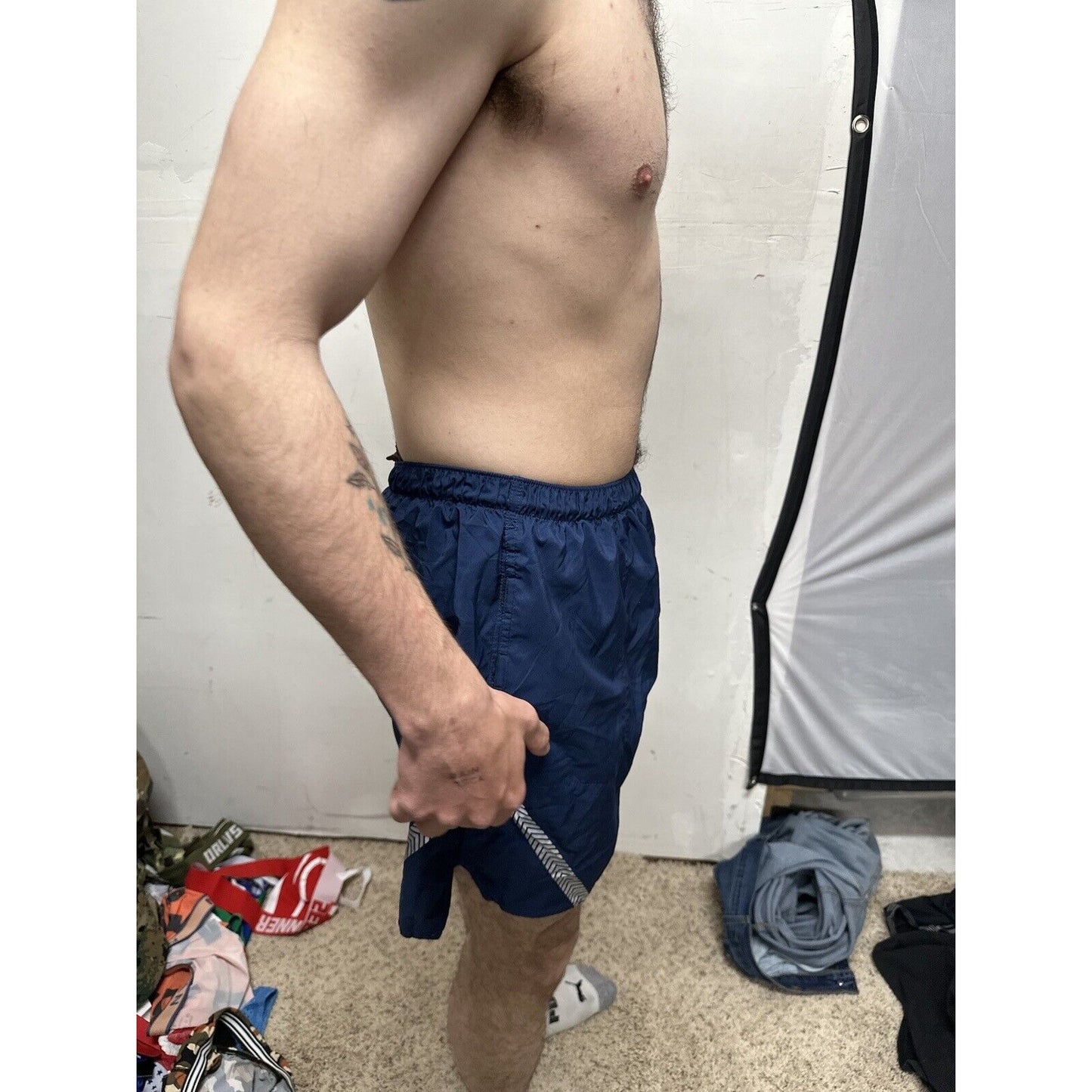 Men’s Blue Air Force iPtu Physical Fitness Training Shorts small