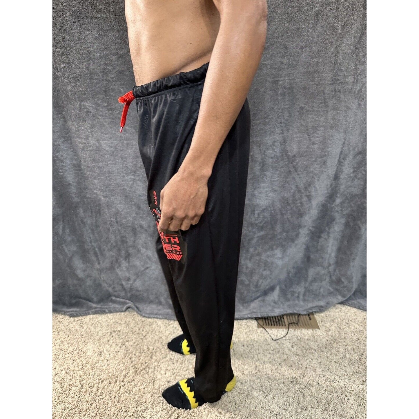 Men’s Black Star Wars Medium Darth Vader Join The Dark Side Pajama Pants Lounge