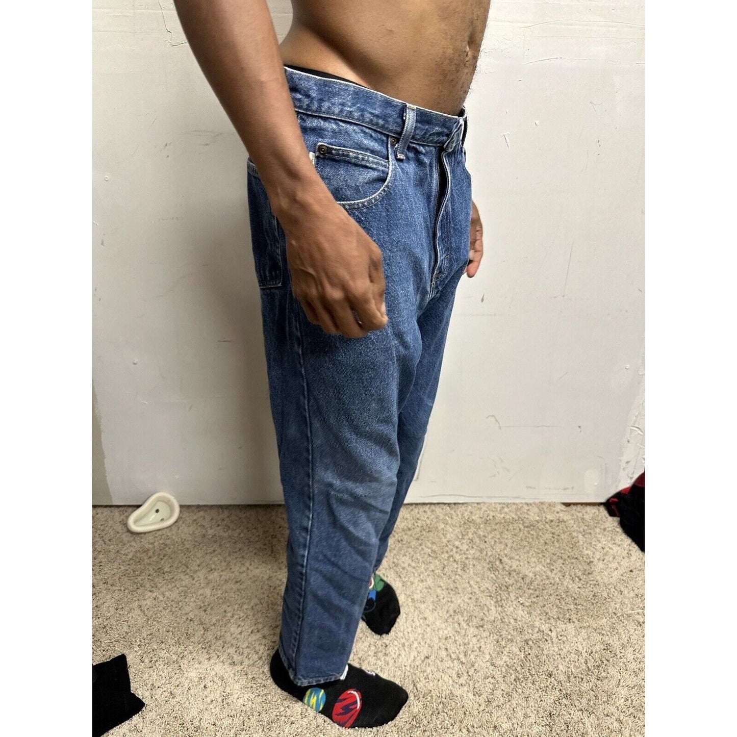 Men’s L.L. Bean 33 X 29 Blue Jeans Classic Fit