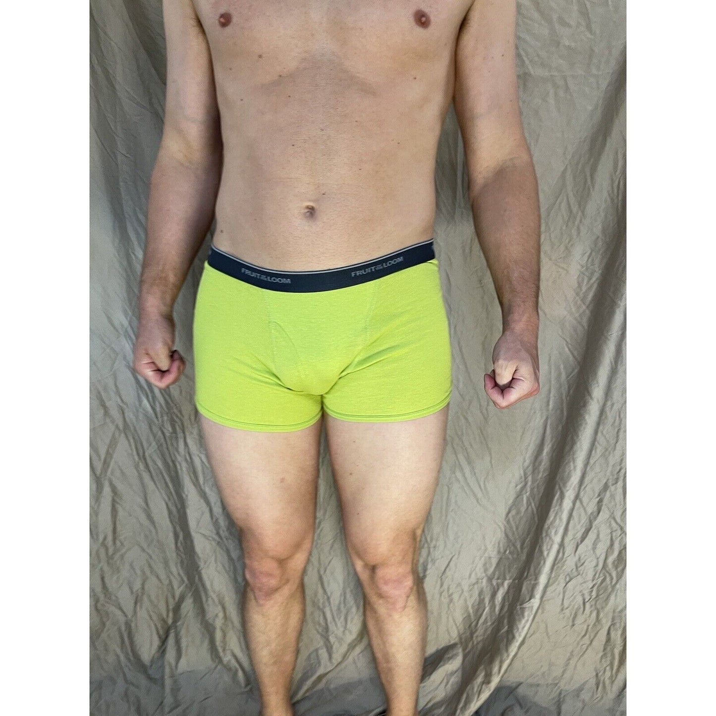boy's large fruit of the loom boxer brief Yellow