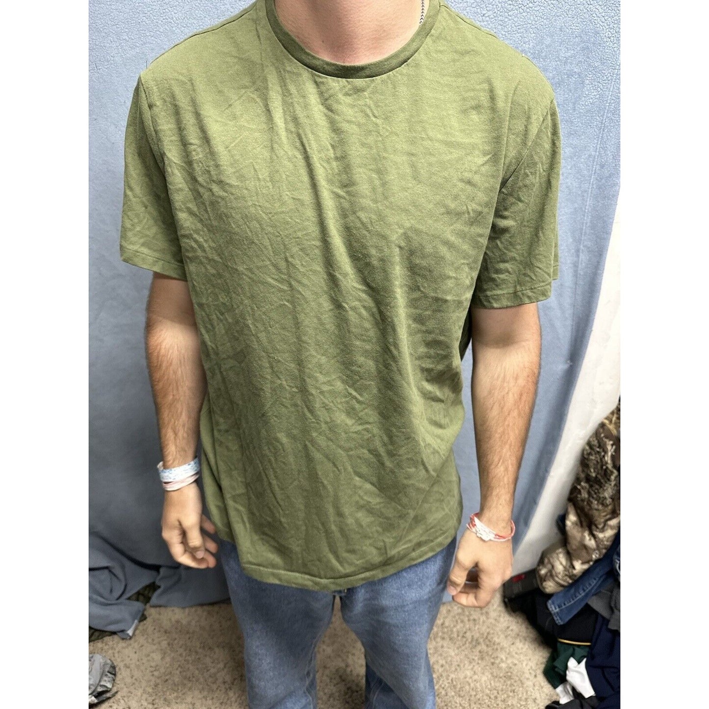 Olive Green Men’s Goodfellow Xl Lyndale Tee Short Sleeve