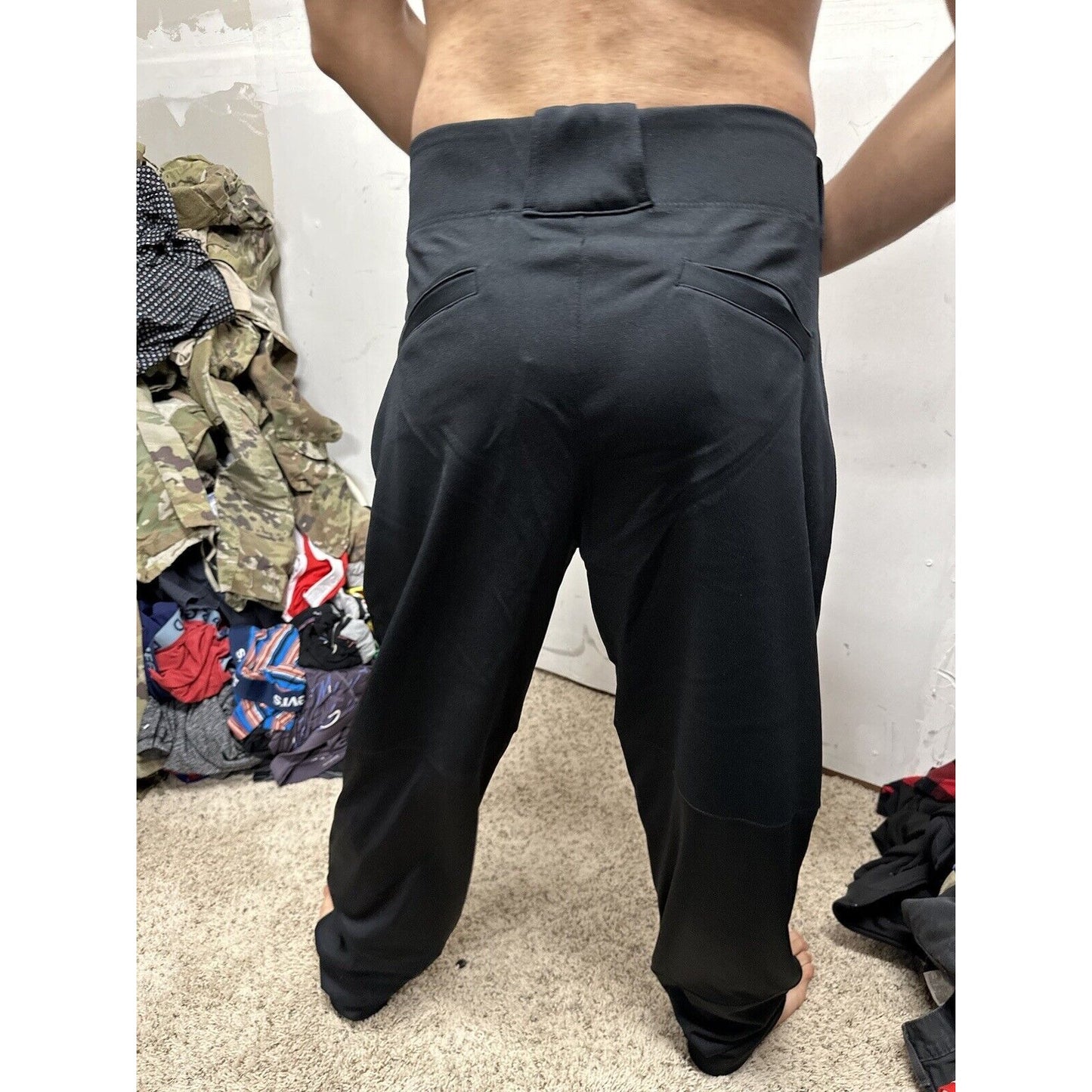 Men’s Black Team Nike Large Baseball Pants Engineered