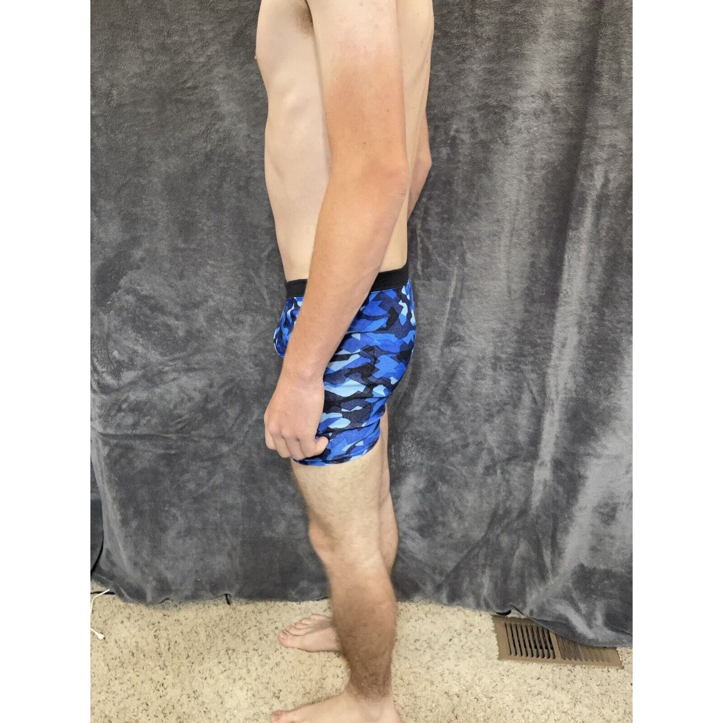 boy's XL hanes blue camo youth boxer brief