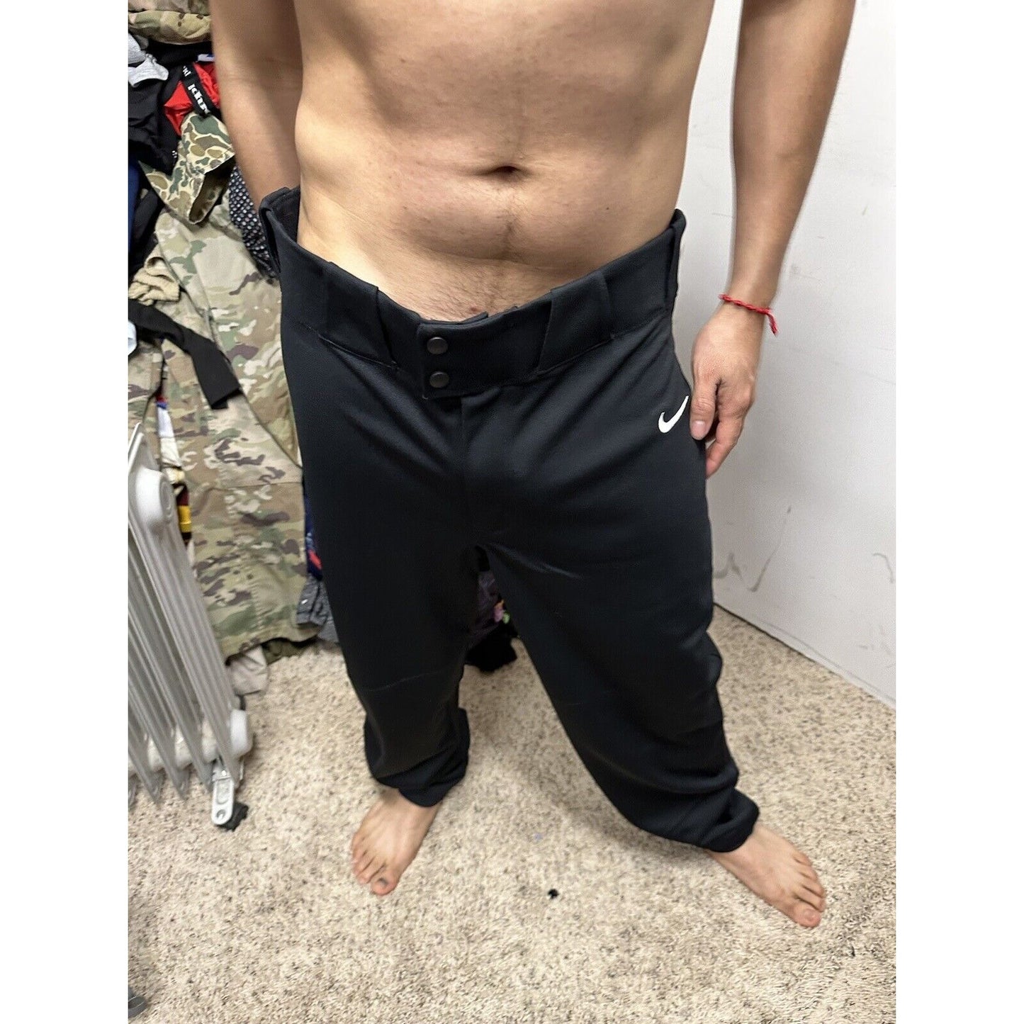 Men’s Black Team Nike Large Baseball Pants Engineered