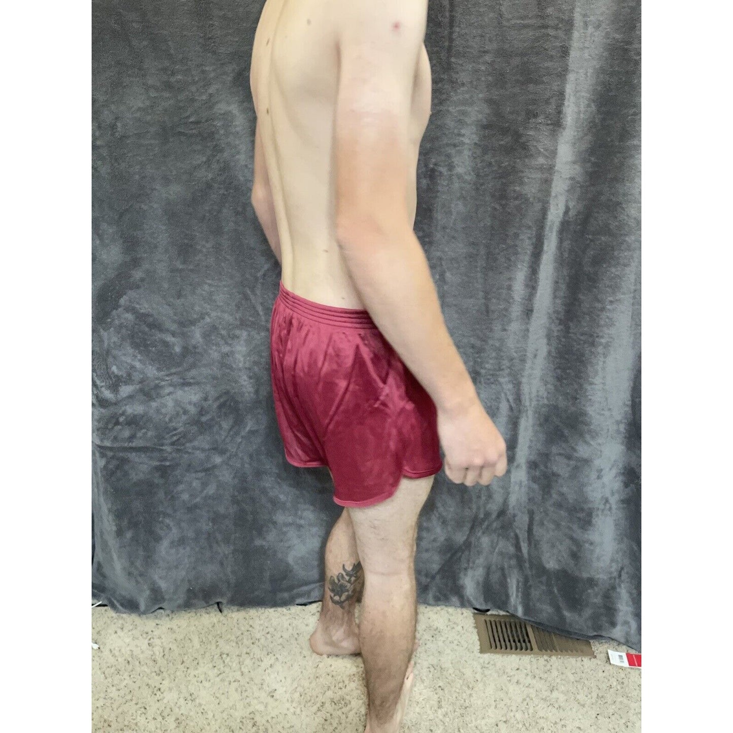 men's soffe ranger panties XL Garnet maroon shorts