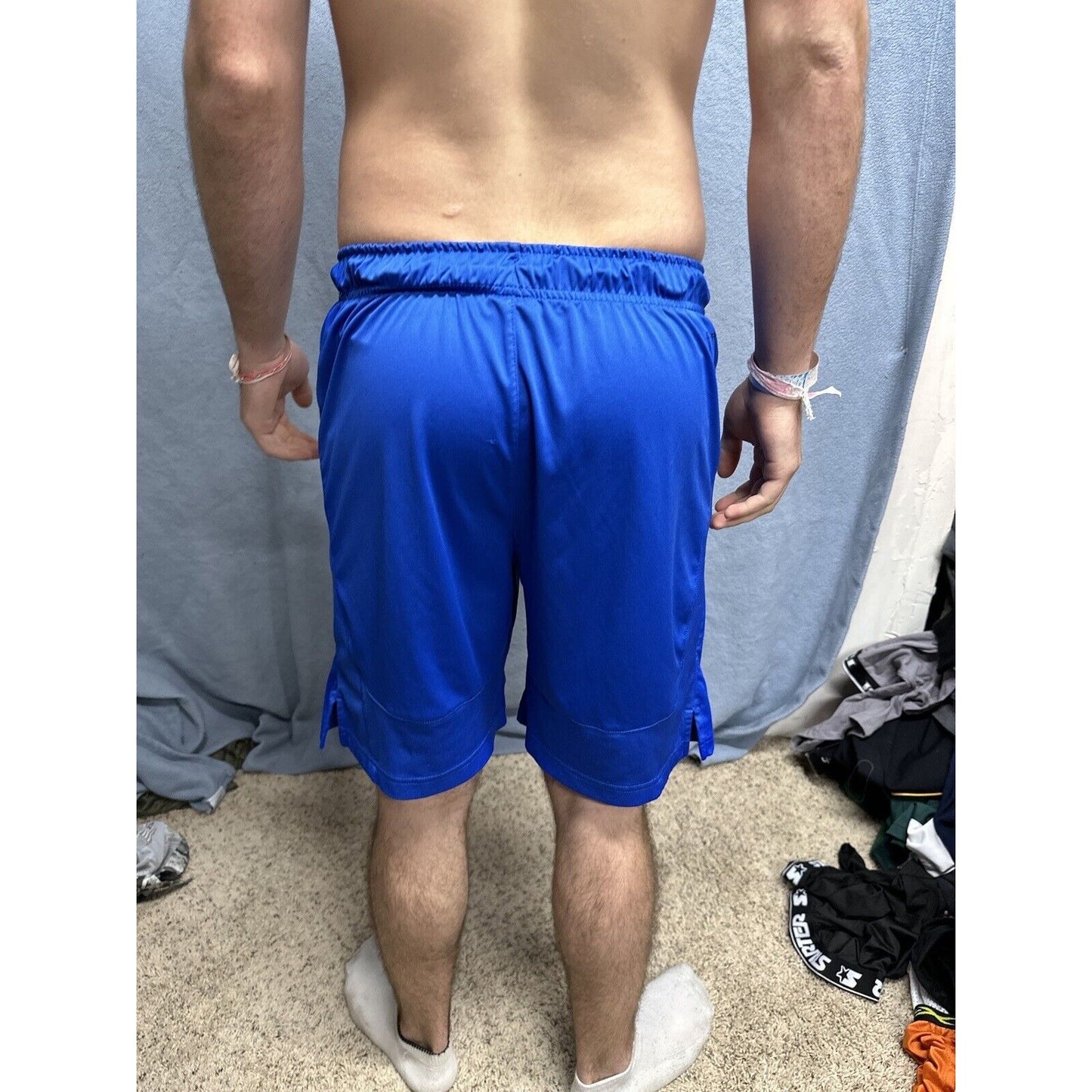Men’s Blue Nike Medium Dri fit Shorts With Pockets