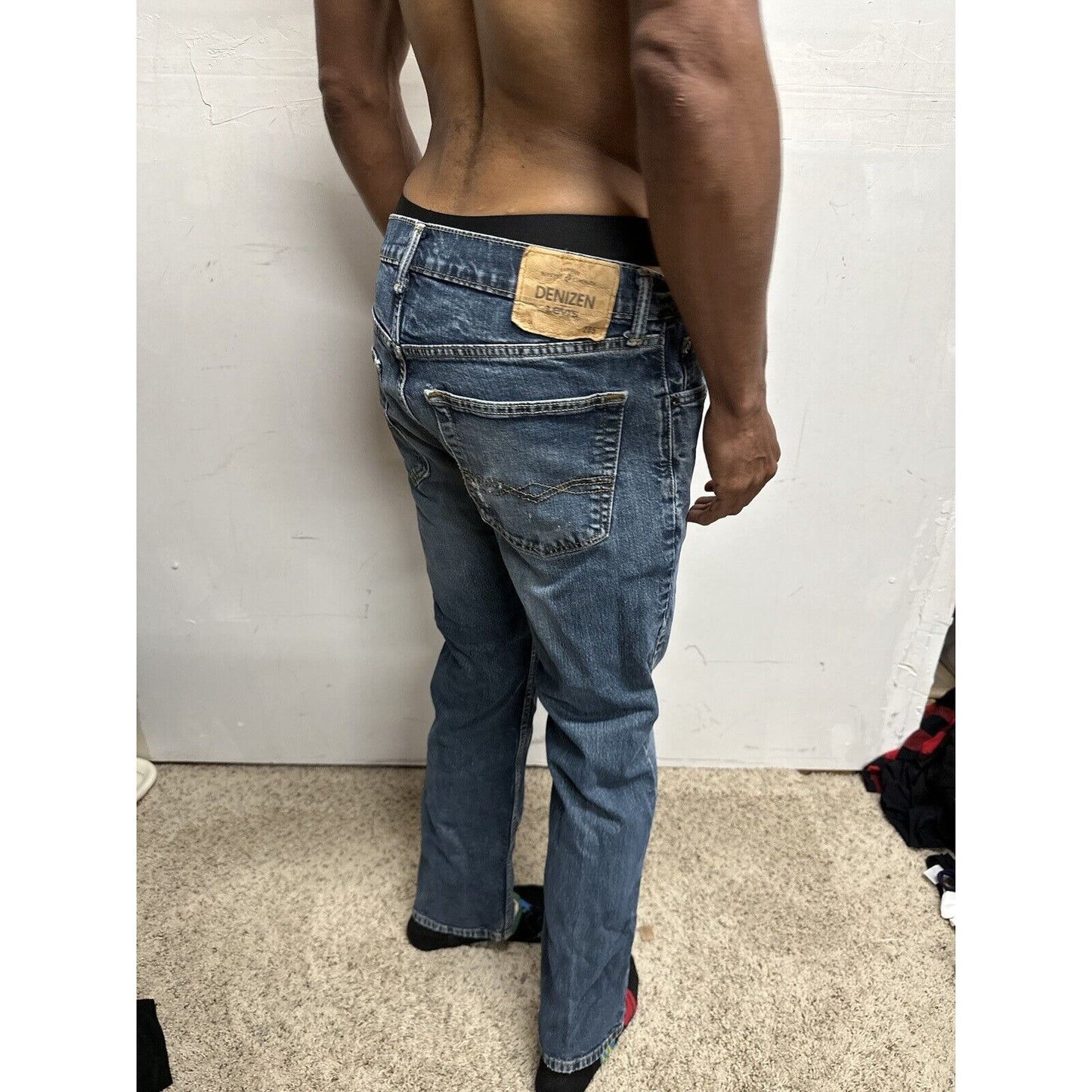 Men’s Denizen Levi’s 285 Relaxed Fit 32 X 32 Blue Jeans