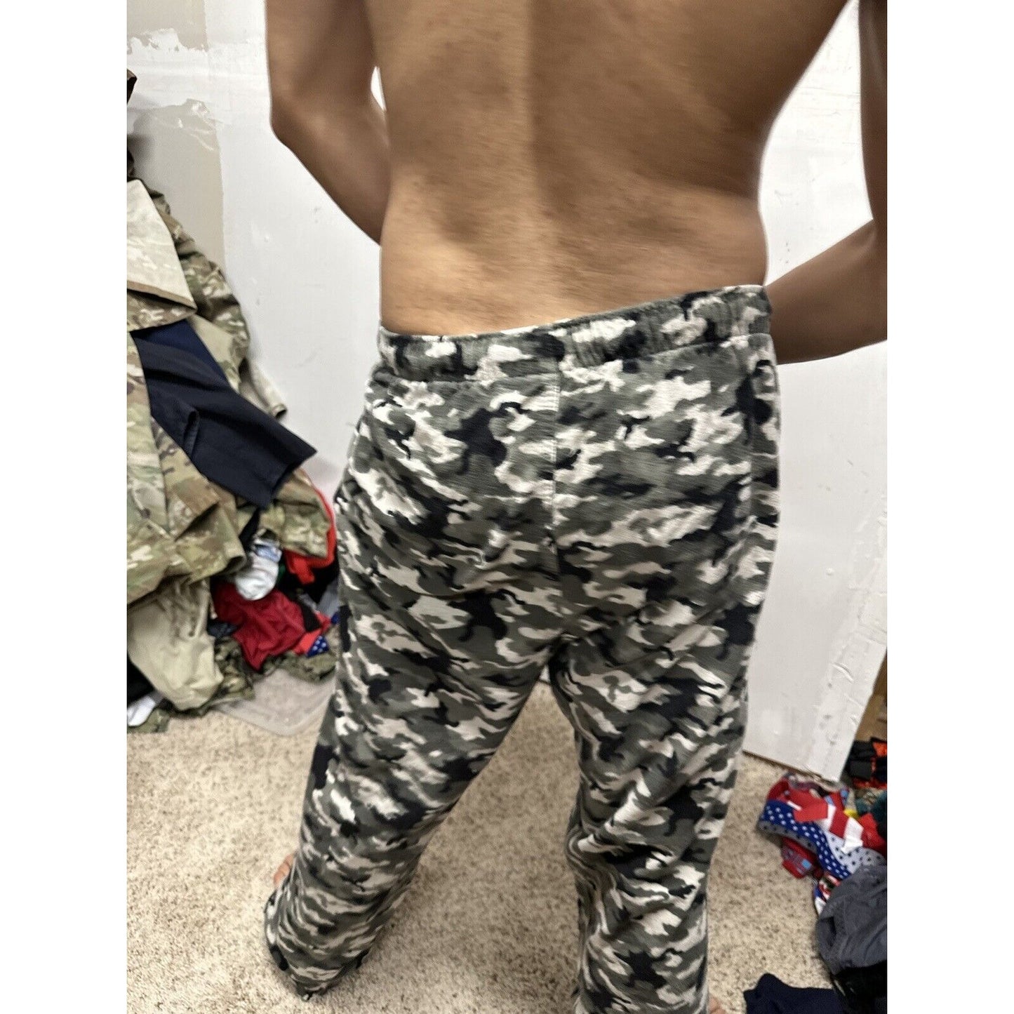 Men’s XXL Joe Boxer Camo Pajama Bottoms Lounge Pants With Pockets