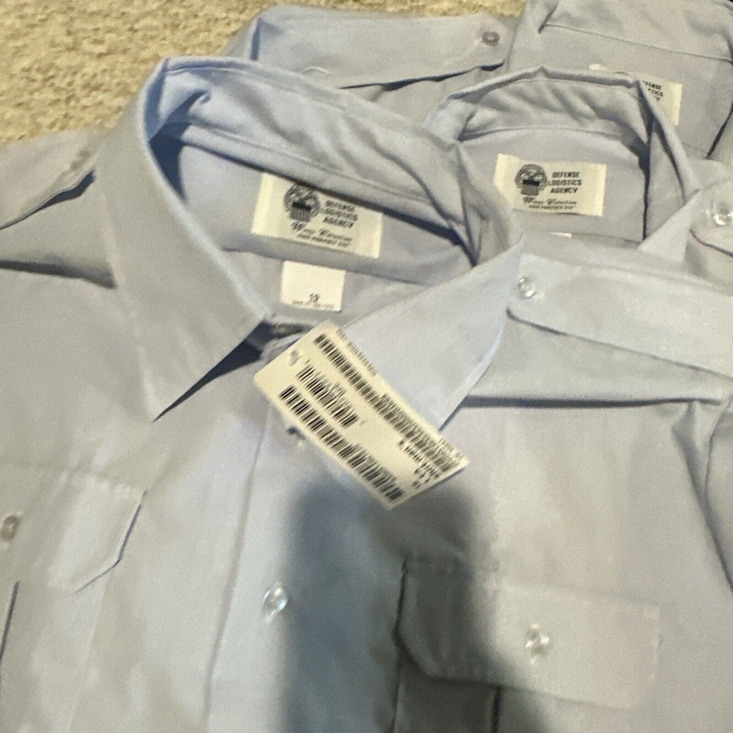 Men’s Service Dress Uniform USAF USSF Coast Guard Blues Shirt Short Sleeve 19