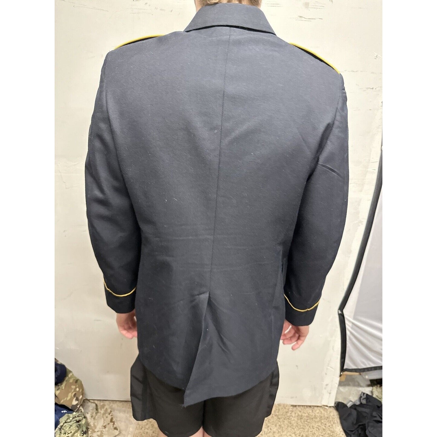 Army Service Coat Men’s 38 RC Specialist Rank poly/wool defense logistics