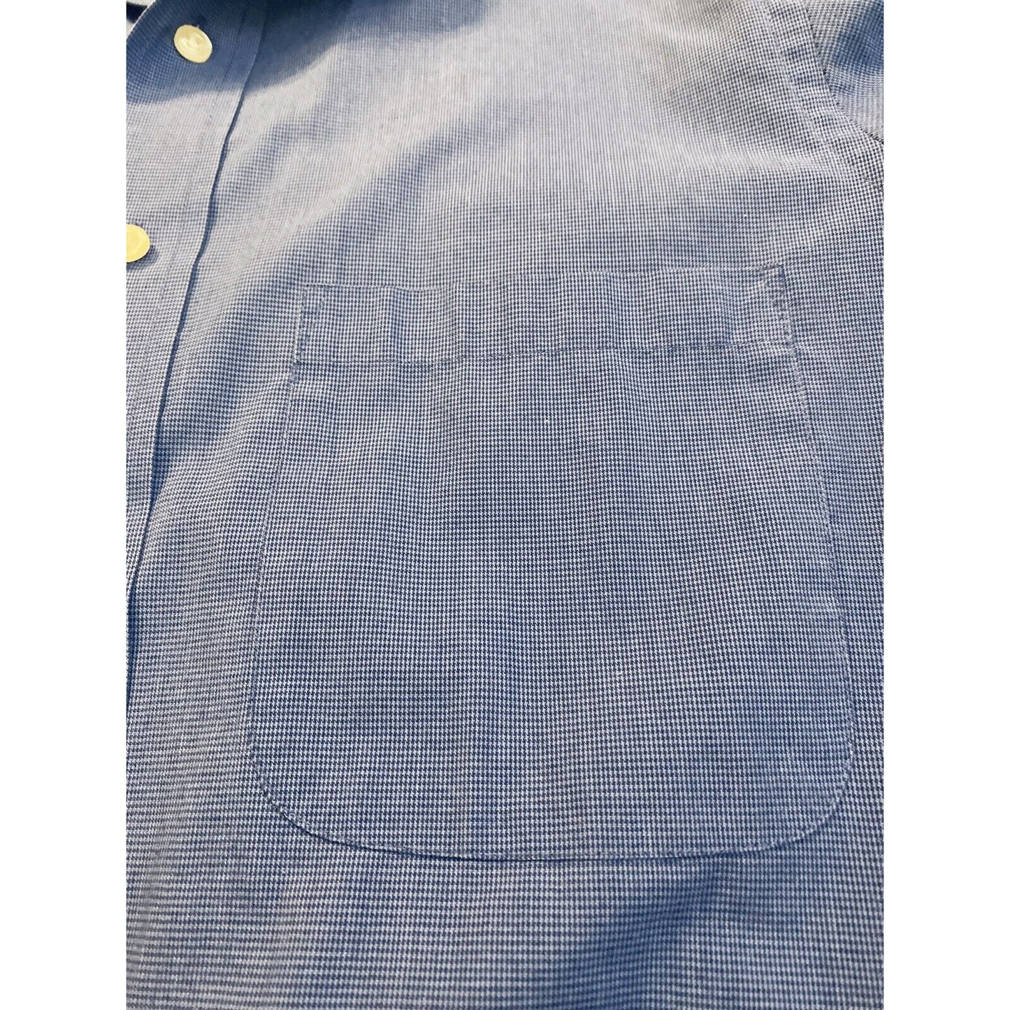 CHAPS Men’s Blue Long Sleeves Button-up Dress Shirt Small 14 1/2 32/33