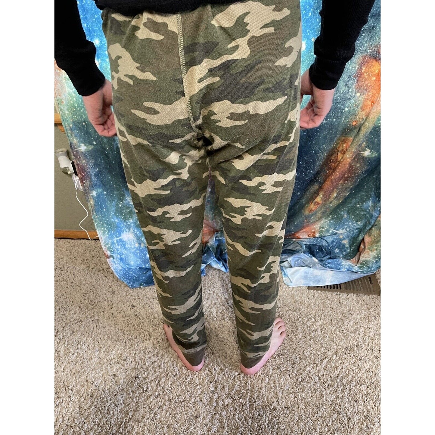 Men’s Large Camo Croft And Barrow sleepwear lounge thermals