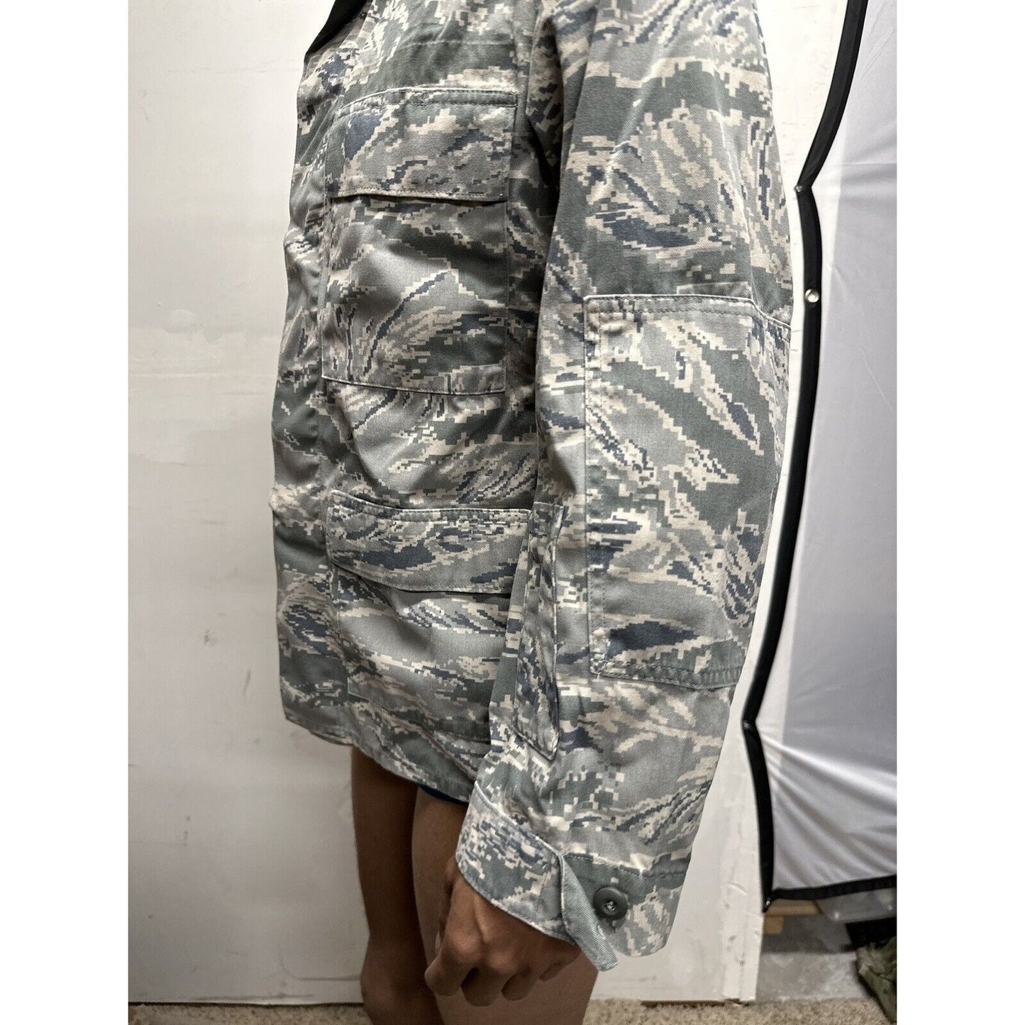 Men’s Civil Air Patrol USAF Airman Battle Uniform 38R Top Coat Blouse