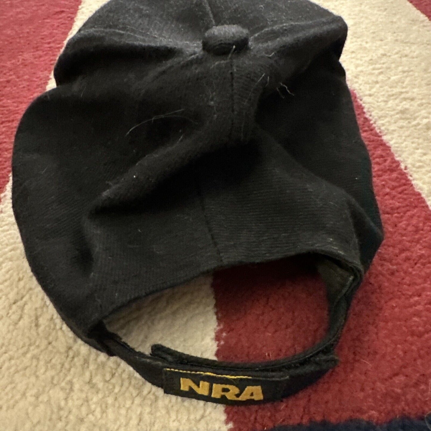 Men’s Black NRA National Rifle Association Baseball Cap Hat