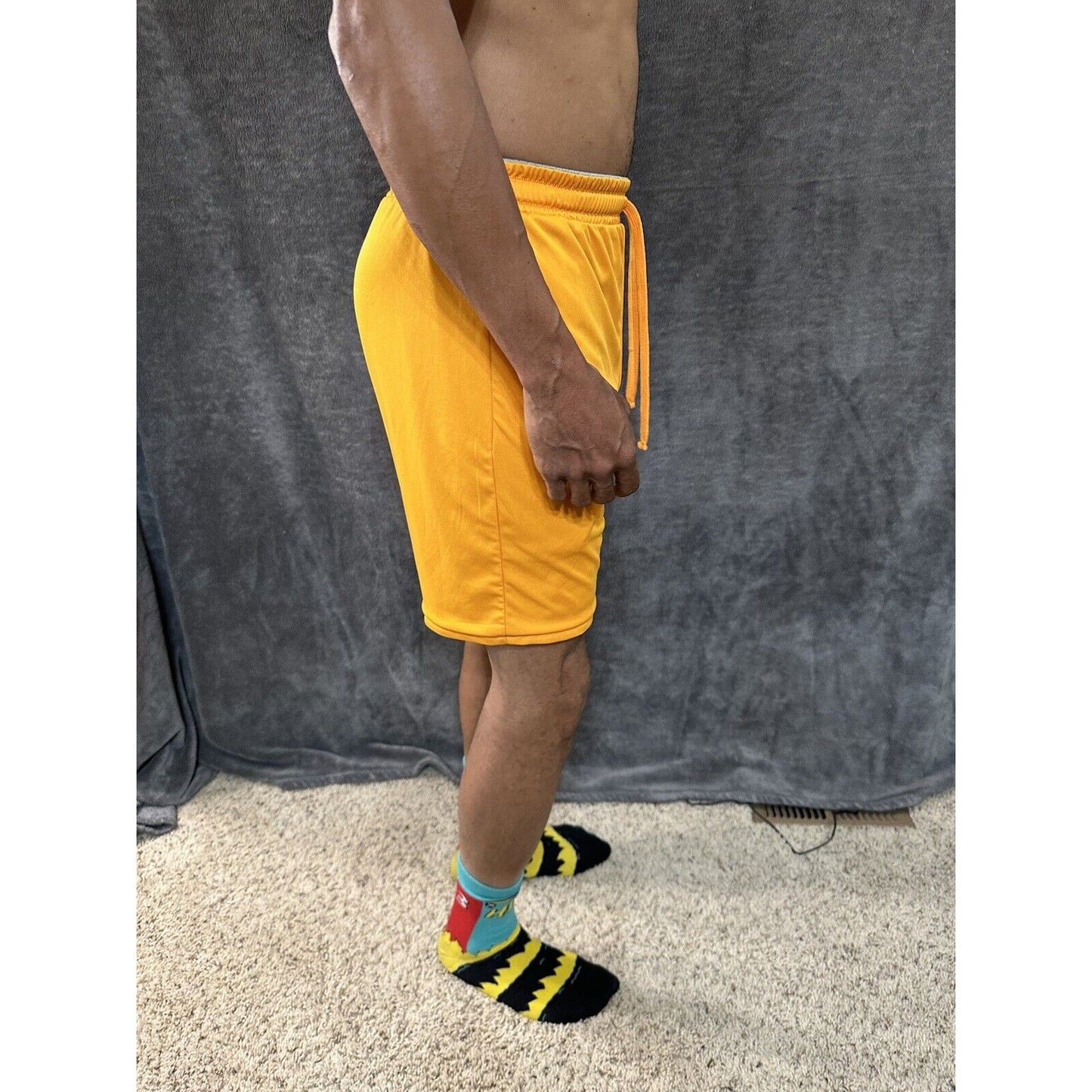Men’s Tennessee Vols Volunteers Reversible Athletic Shorts Orange Gray ~medium