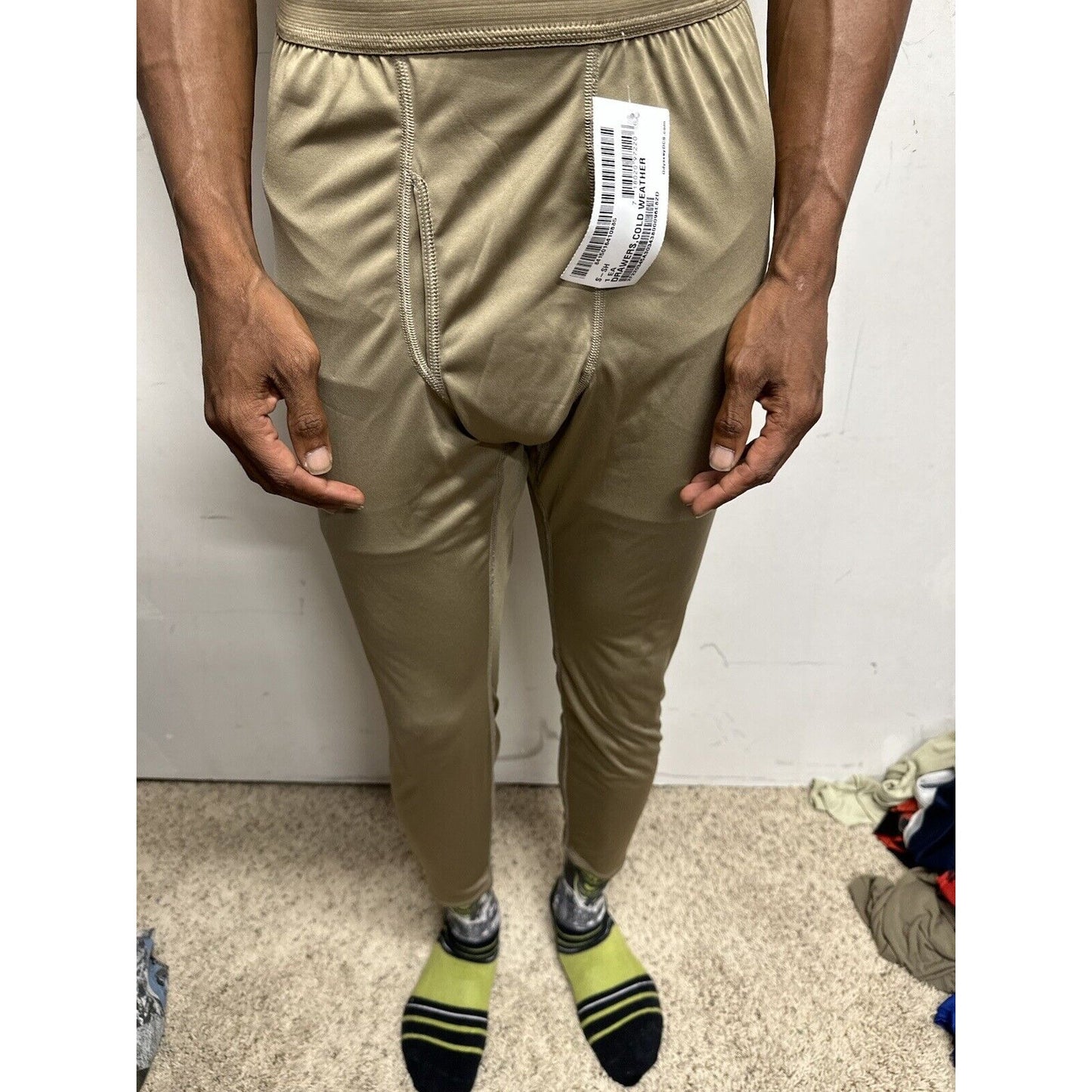 Men’s Milliken Small Short Drawers Light Weight Cold Weather Gen III