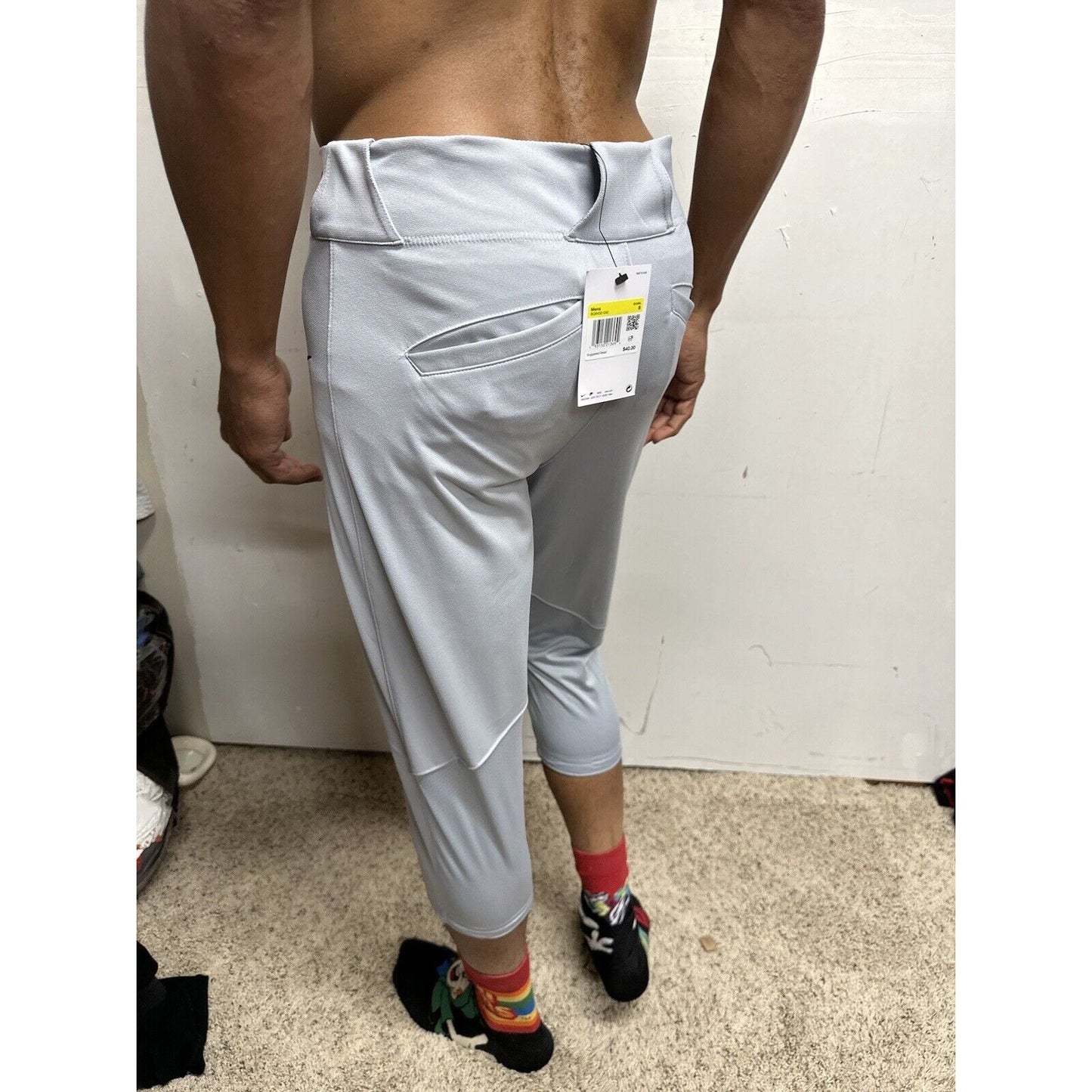 Men’s Gray Team Nike Large Baseball Pants