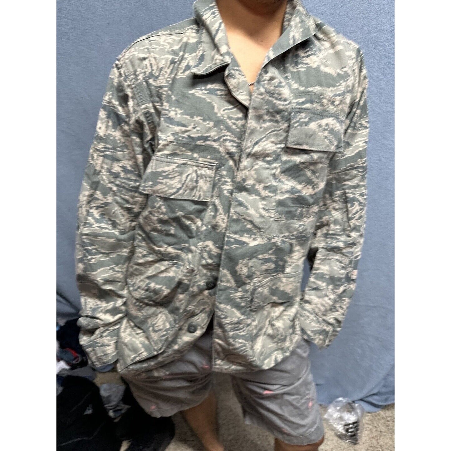 Men’s 40L Abu Airman Battle Uniform Top Blouse Civil Air Patrol USAF