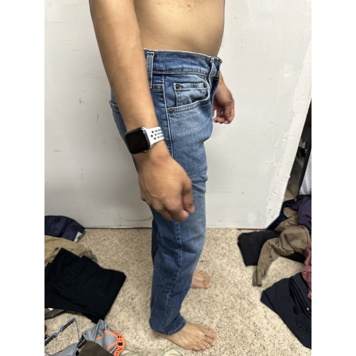 Men’s Levi’s 513 Blue Jeans 32 X 32