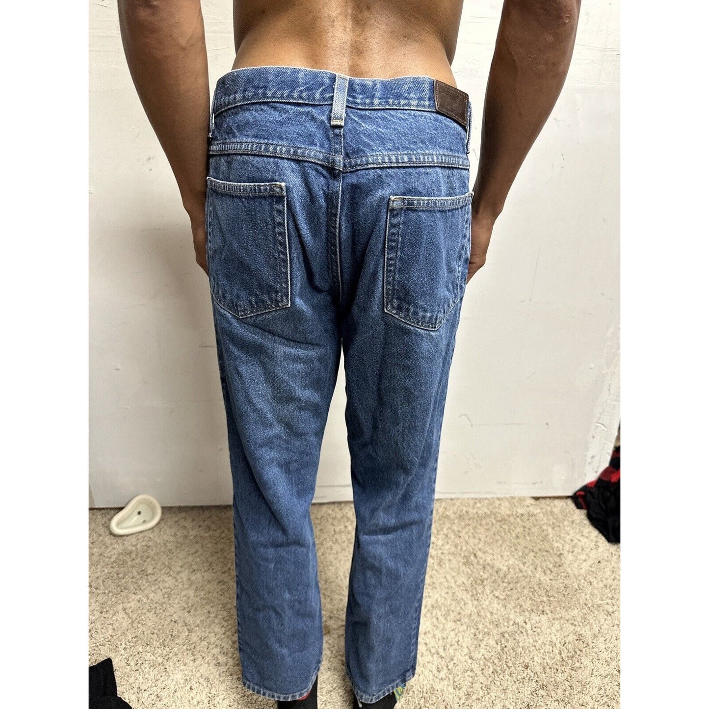 Men’s L.L. Bean 33 X 29 Blue Jeans Classic Fit