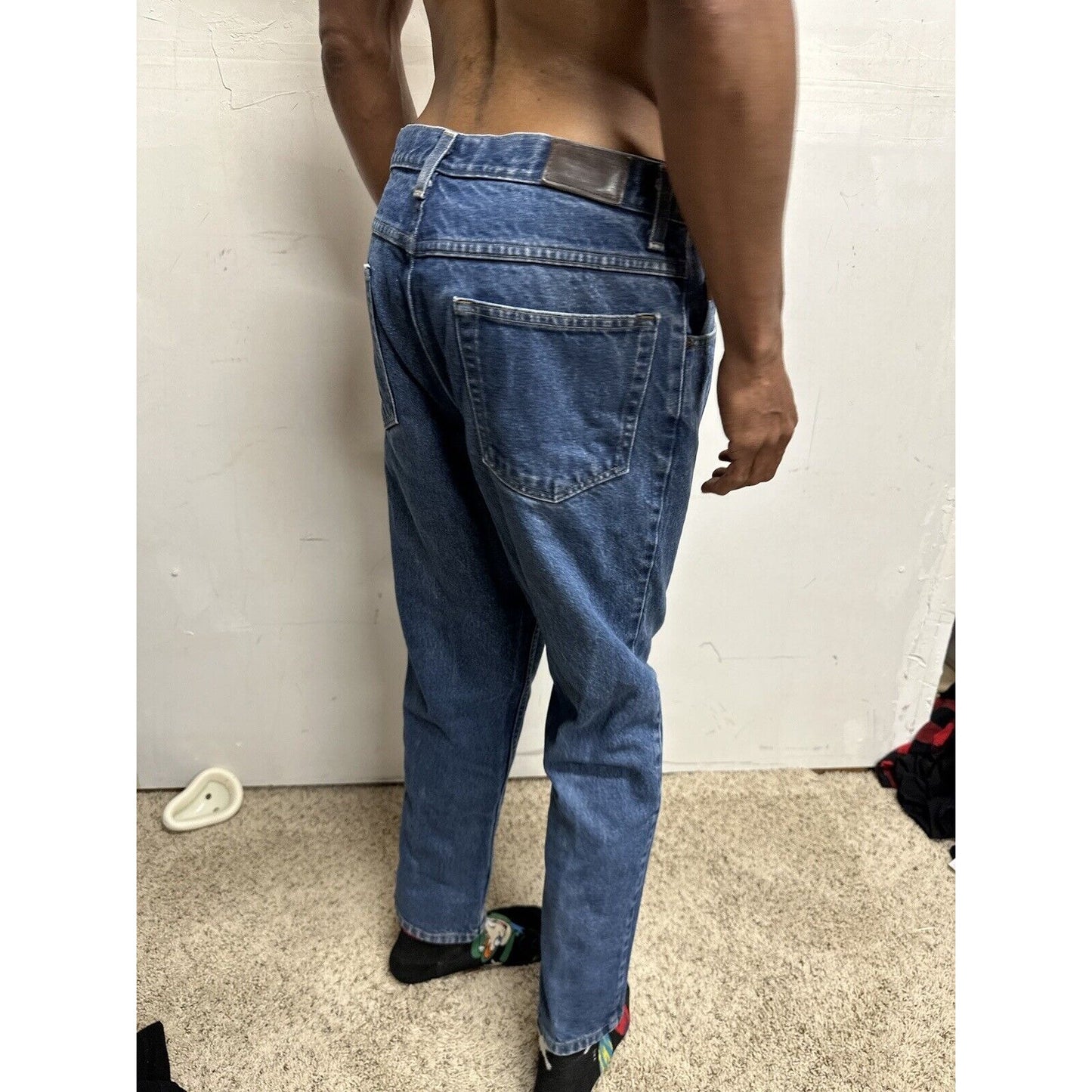 Men’s L.L. Bean 33 X 29 Blue Jeans Classic Fit