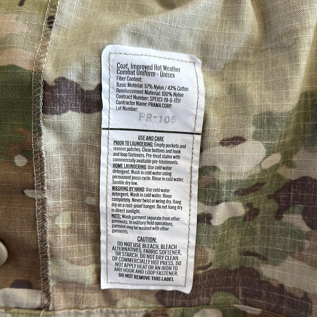 Men’s ocp small long army Air Force space force improved hot weather combat uniform top