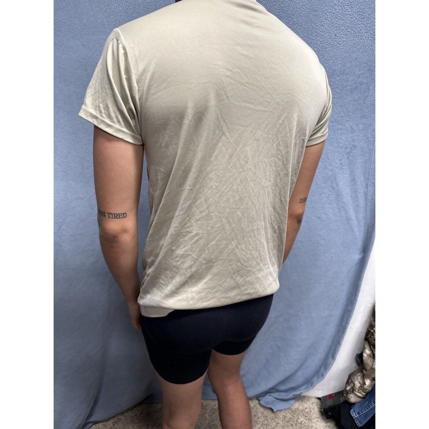Abu Tan Uniform Sahara Medium Moisture Wicking Tshirt USAF