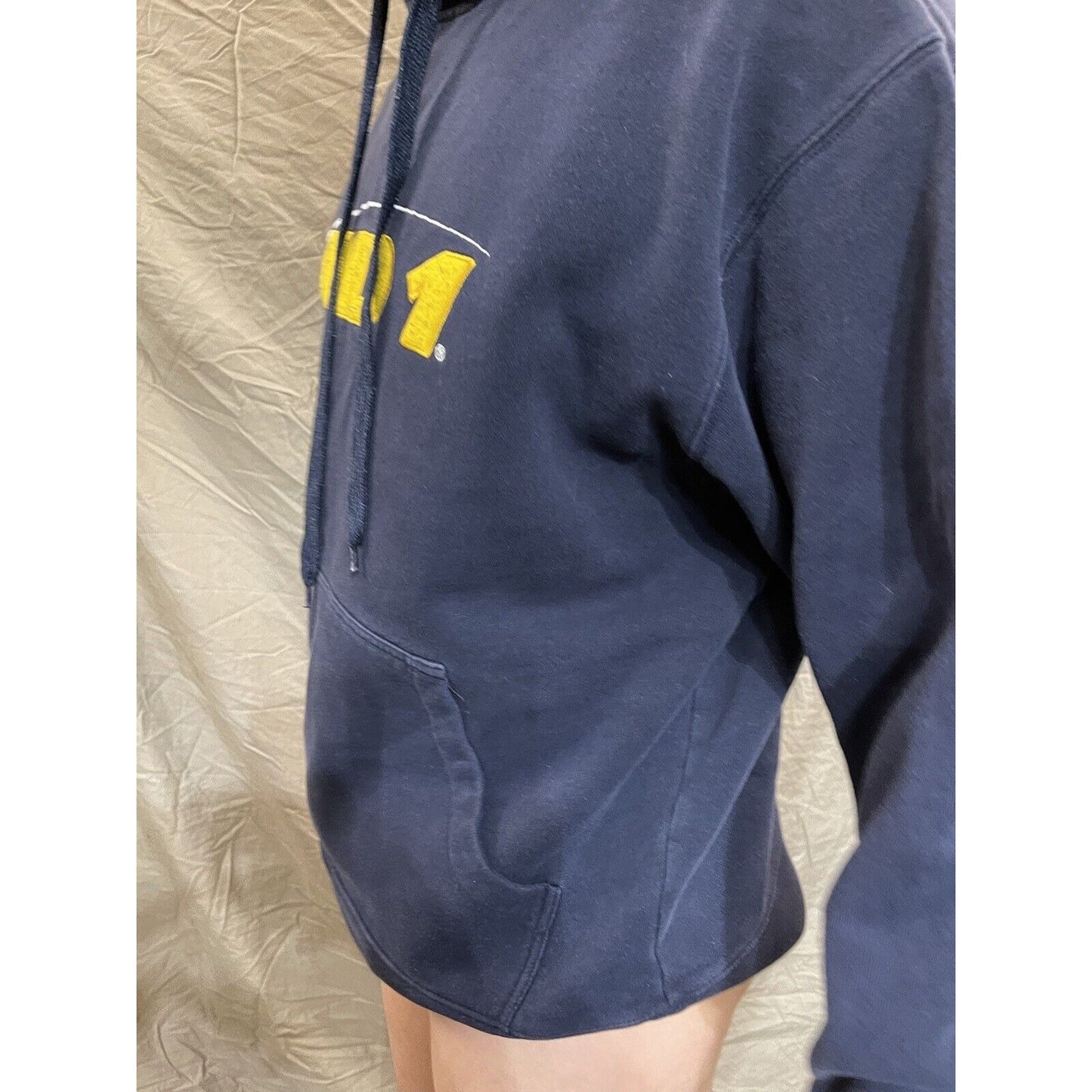 Men's AND1 XL blue pullover hoodie sweatshirt