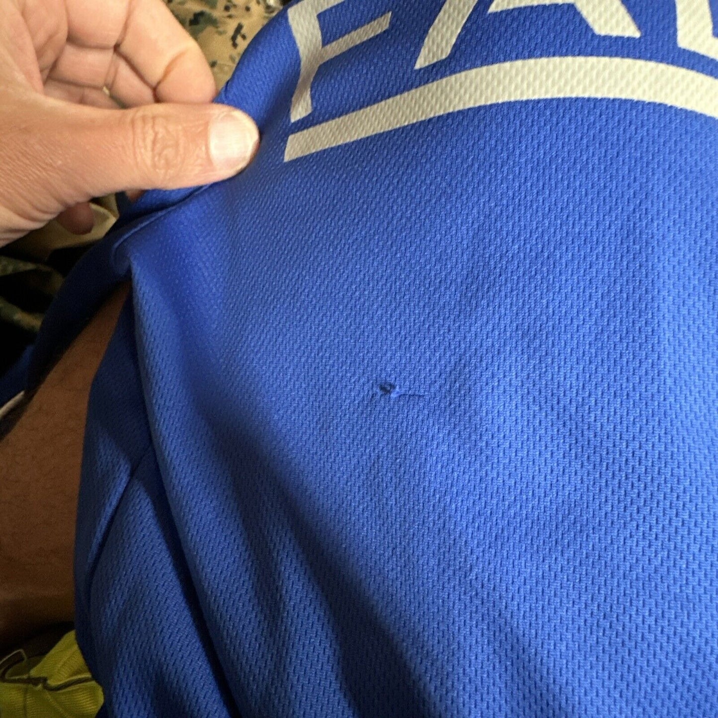 Men’s Blue USAFA Small Falcons Long Sleeve Air Force Pullover Shirt