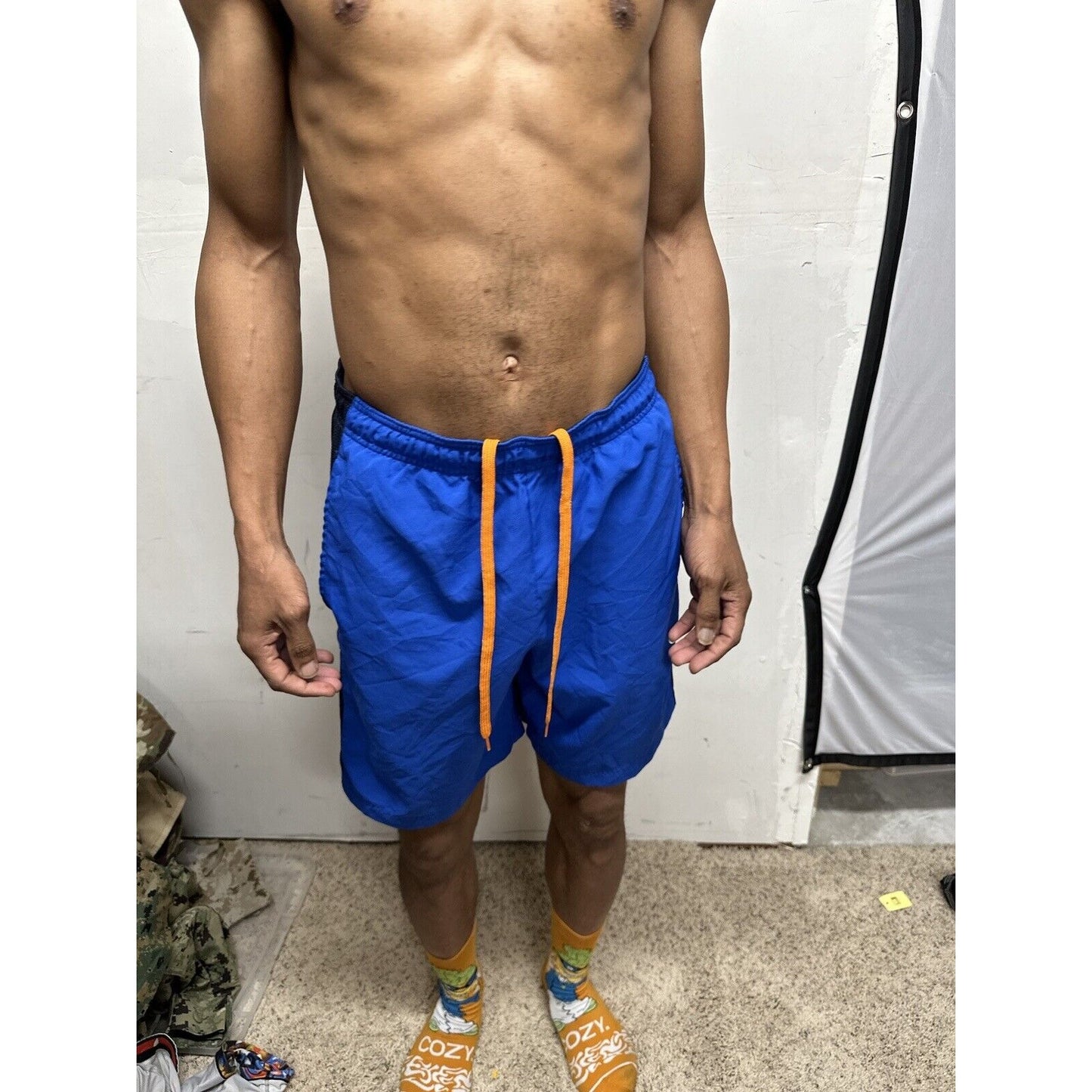 Men’s Blue Starter Small Shorts Athletic