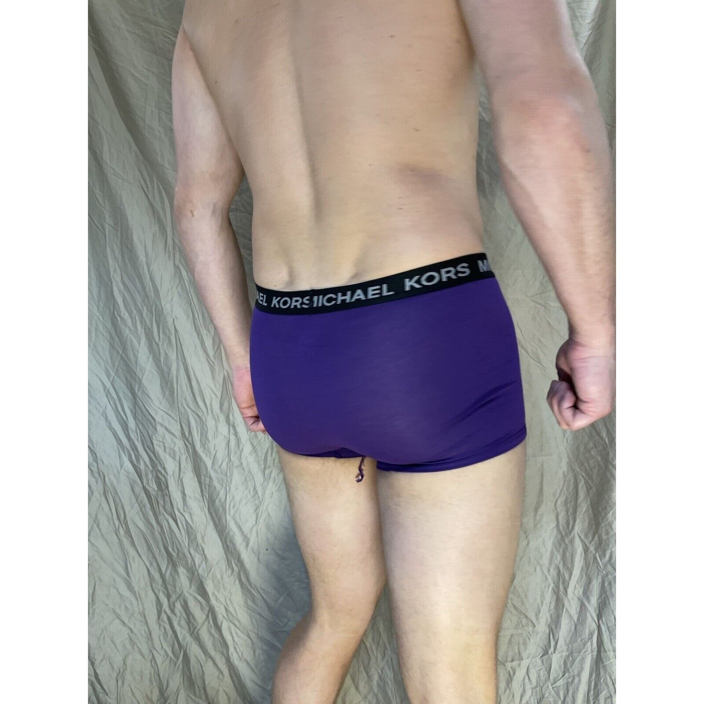 men's michael kors stretch factor pride boxer briefs Purple Medium